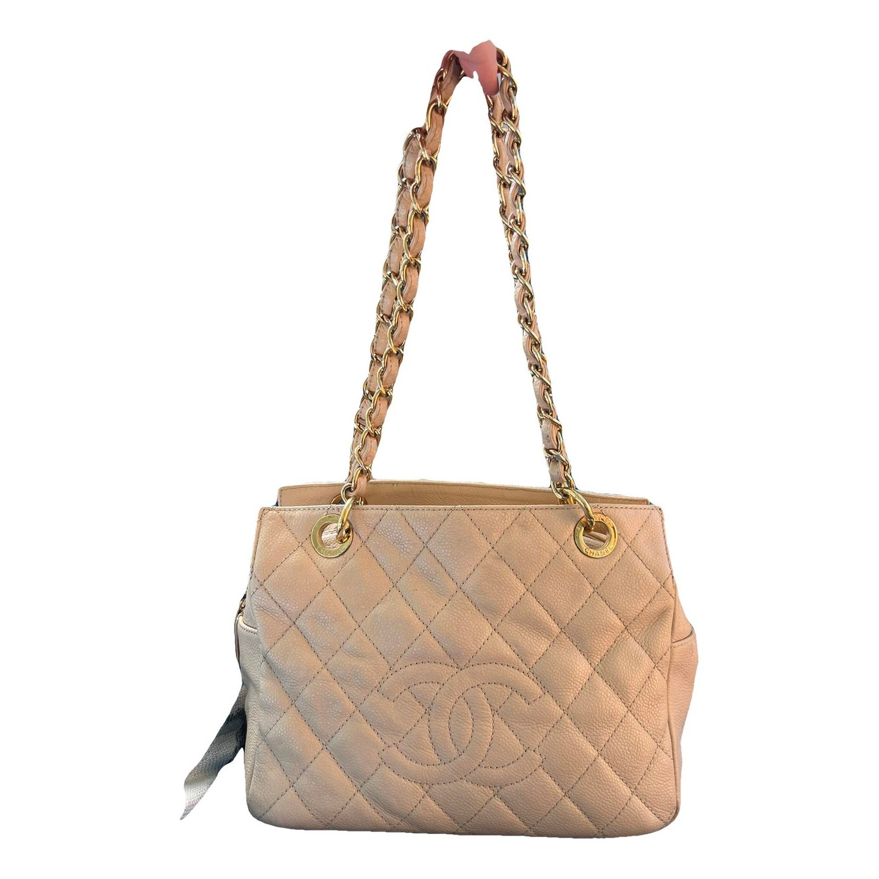 Petite Shopping Tote leather tote