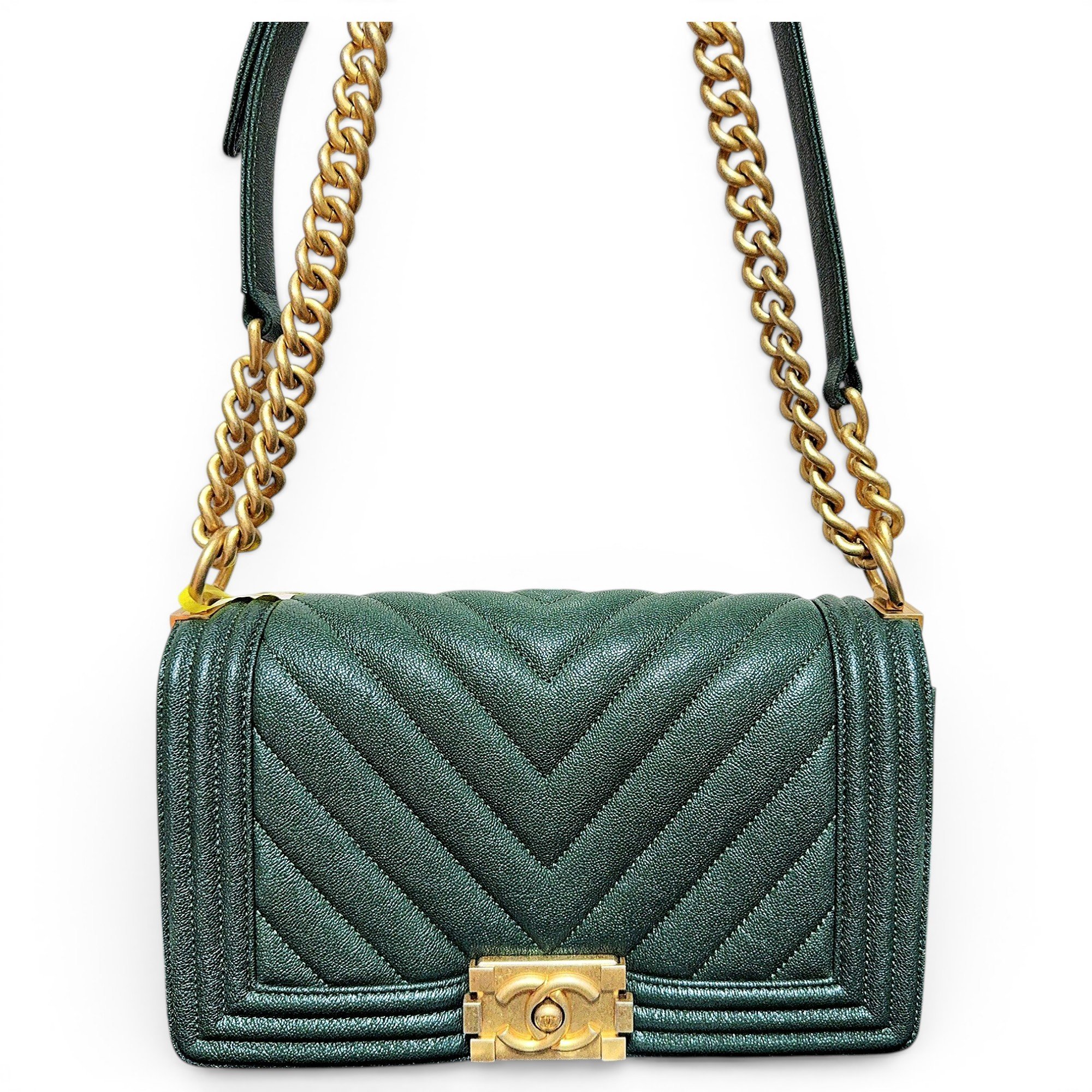 Boy leather crossbody bag