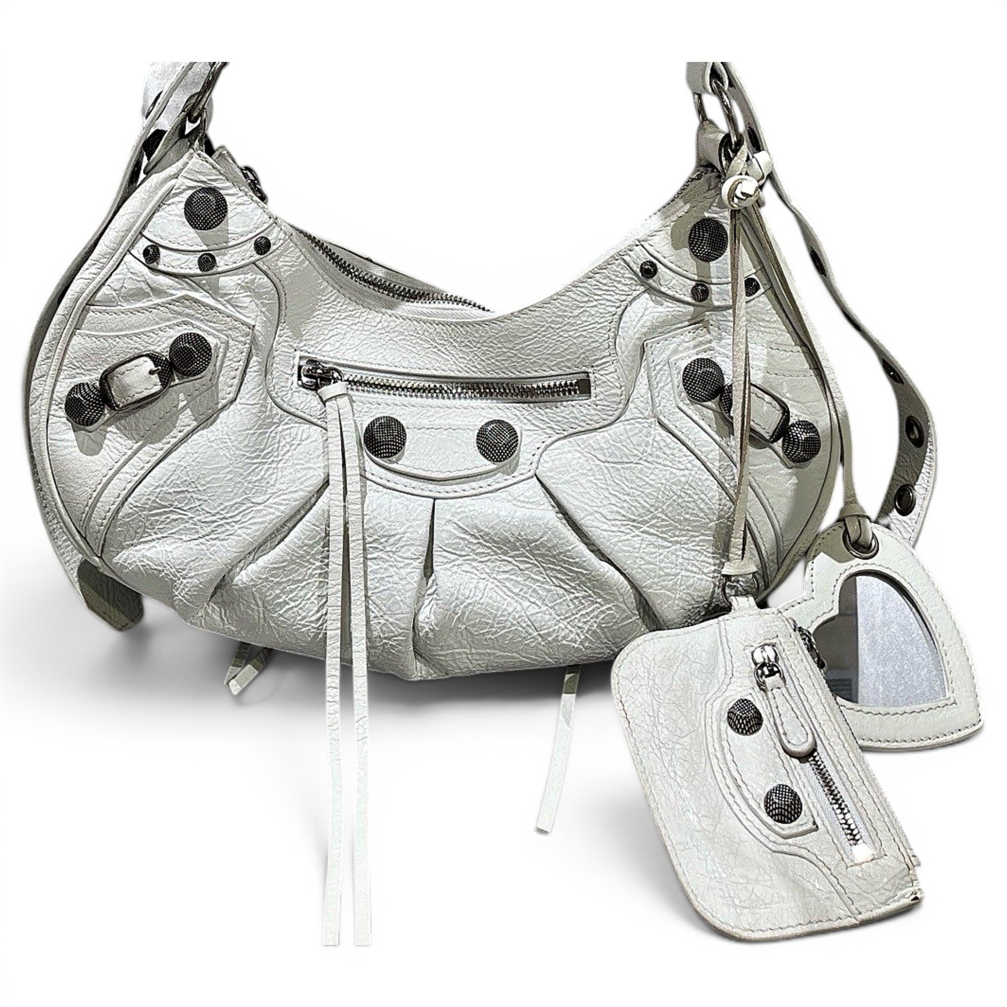 Leather handbag