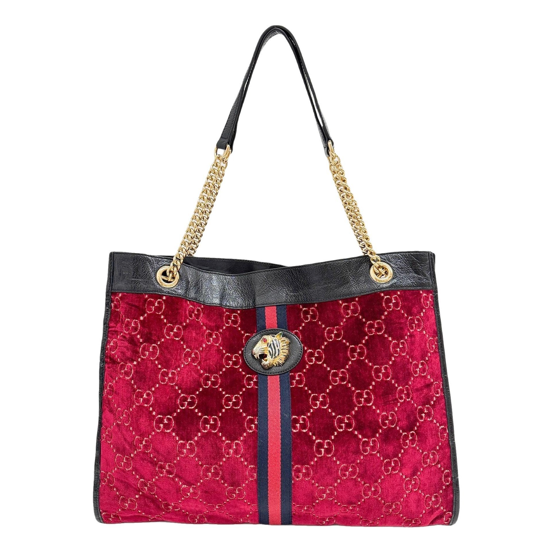 Rajah velvet tote