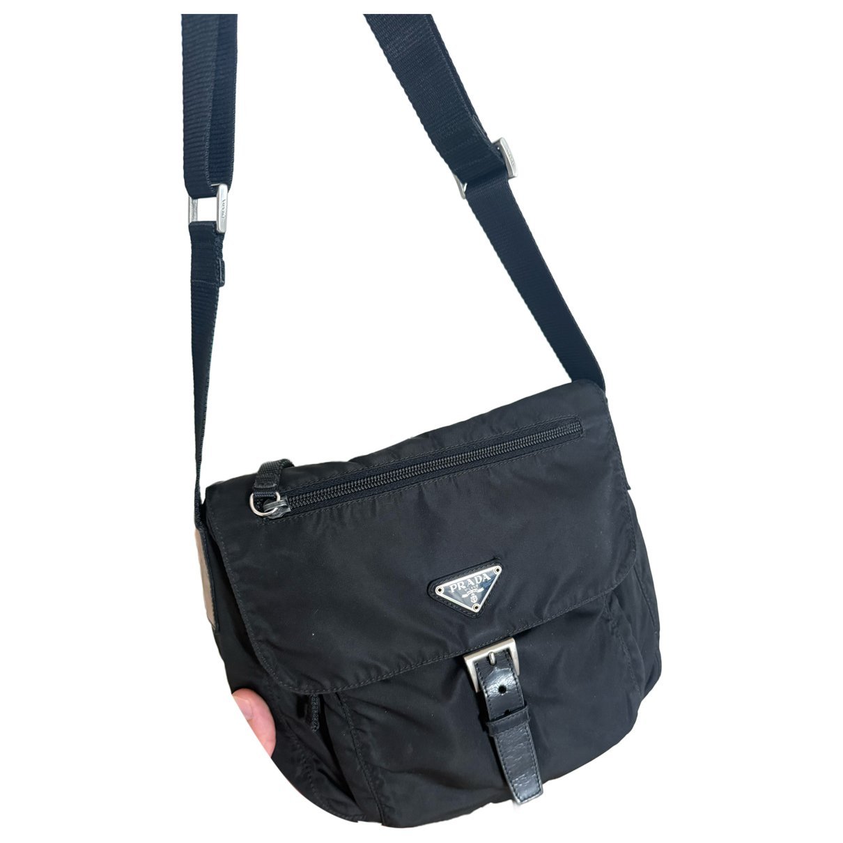 Re-Nylon crossbody bag