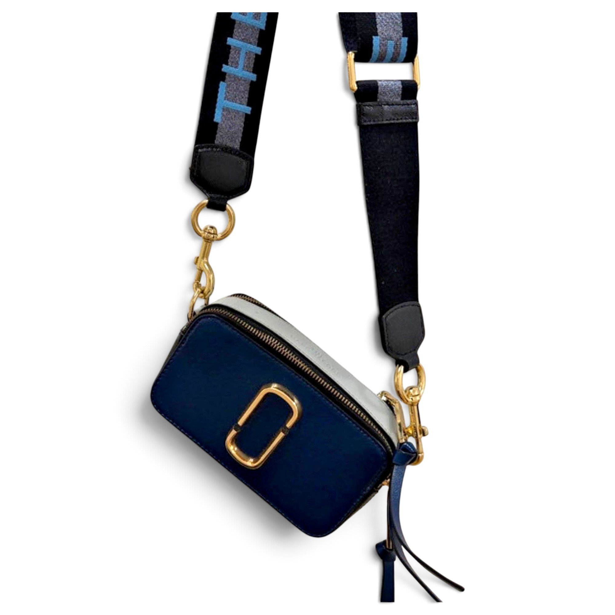 Snapshot leather crossbody bag