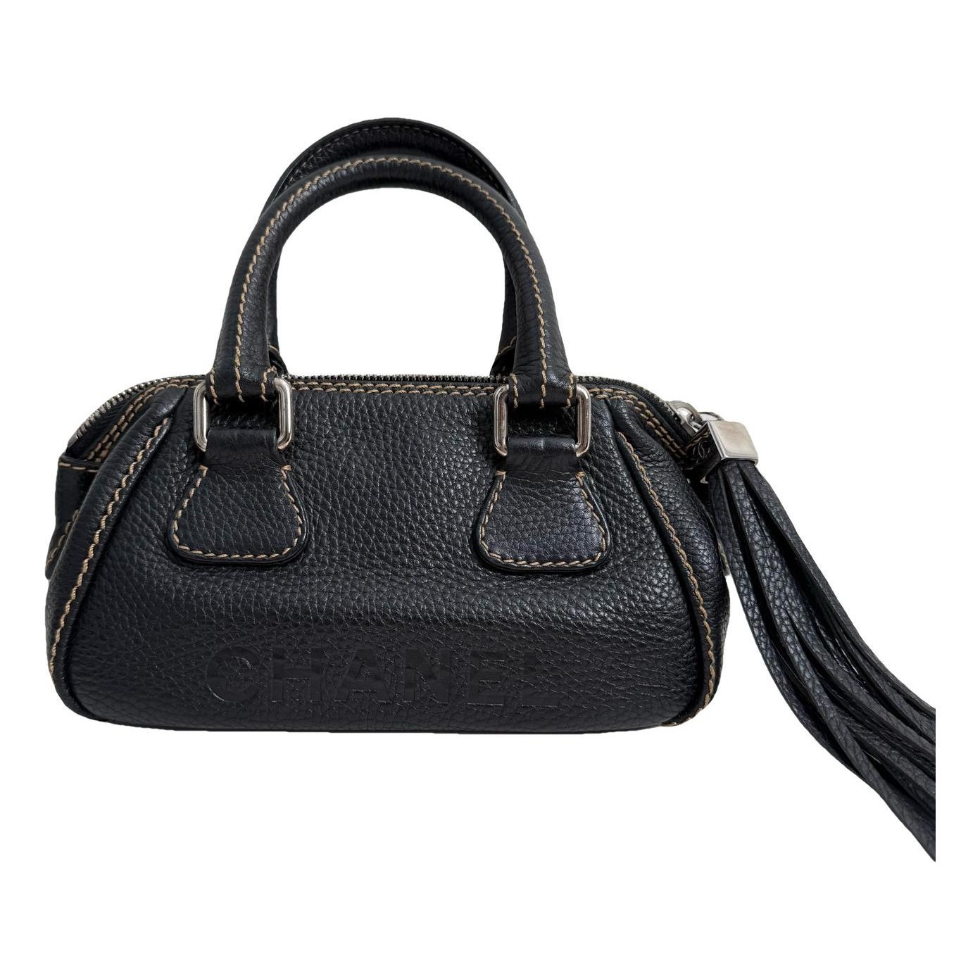 Bowling Bag leather handbag