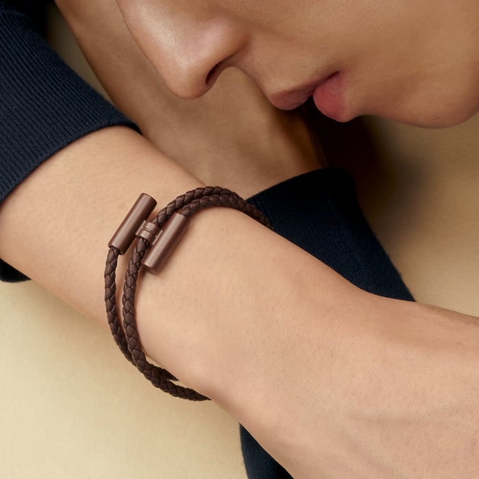 Havane Tournis Tresse So Brown Bracelet