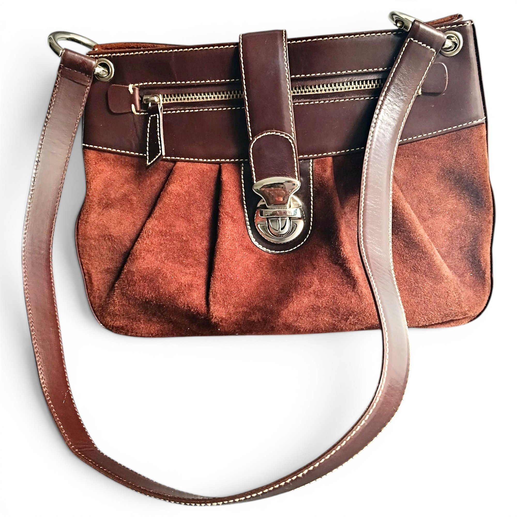 Leather handbag