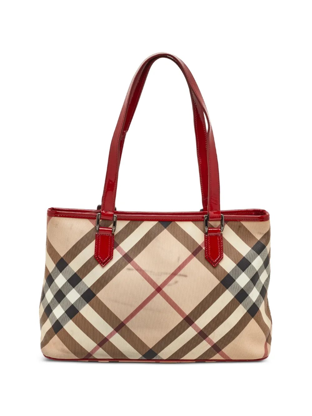  medium Nickie Supernova Check tote bag