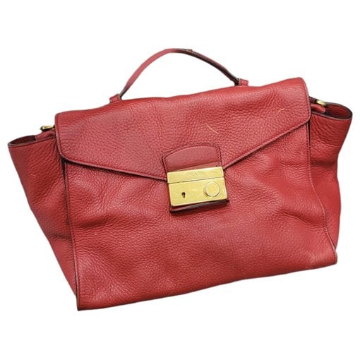 Leather handbag