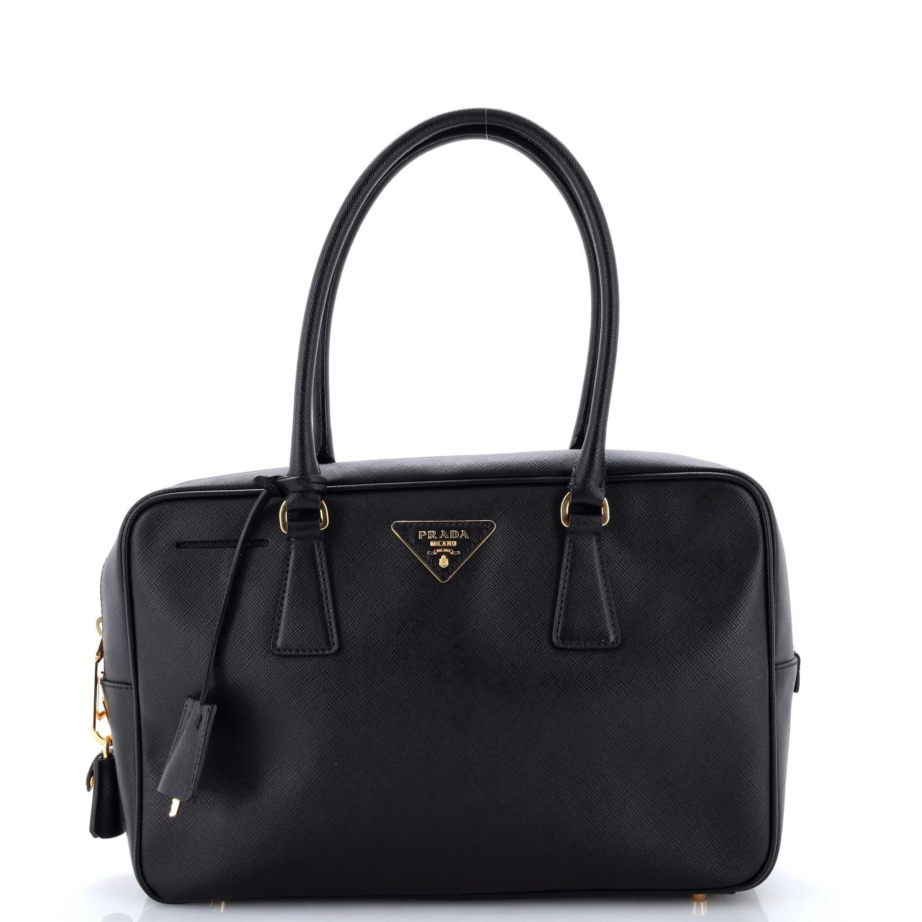 Leather satchel