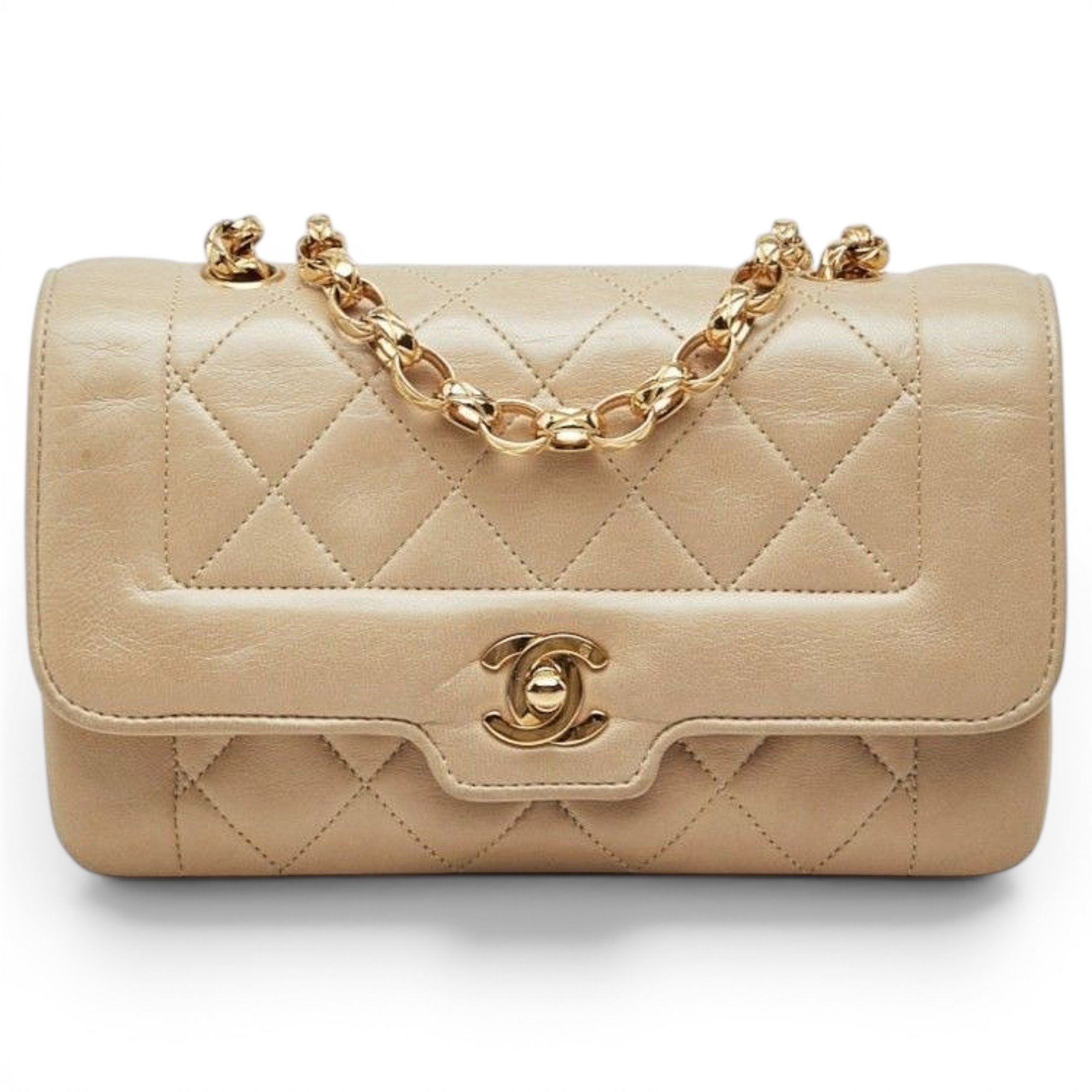 Diana leather handbag