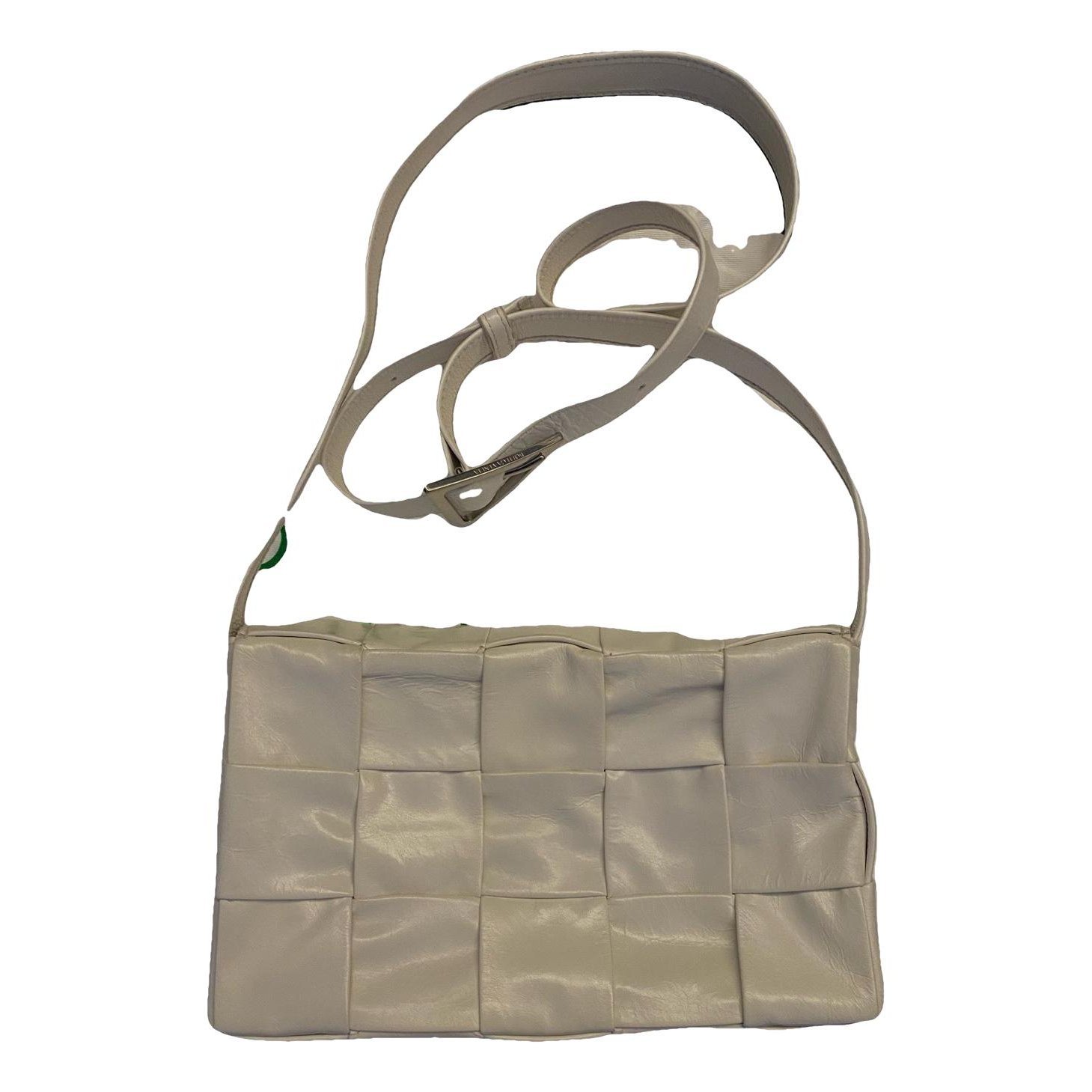 Cassette leather handbag