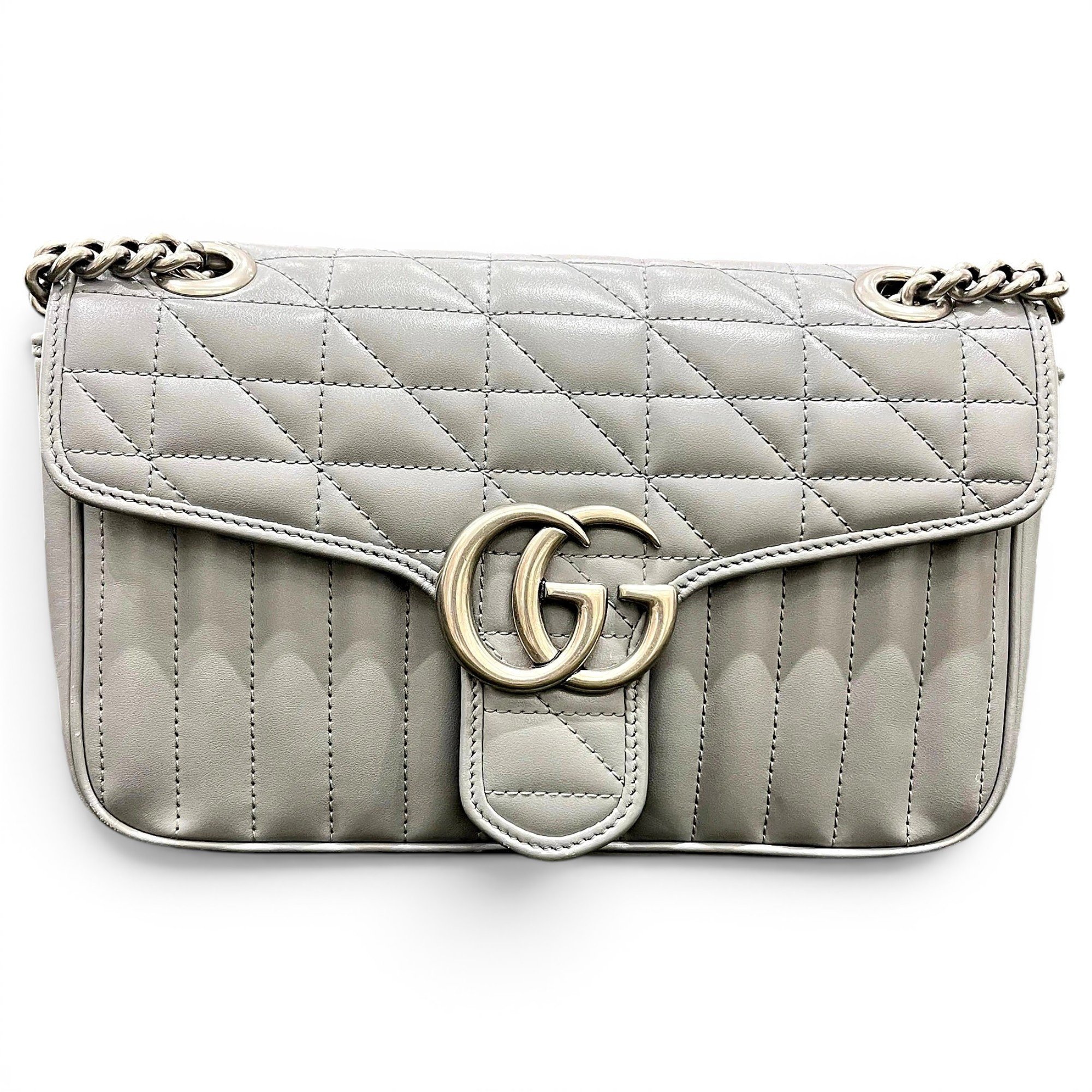GG Marmont Flap leather crossbody bag