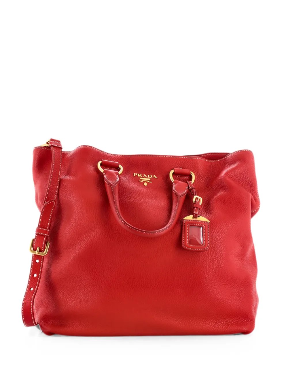 Shopping Vitello Daino Large tote bag