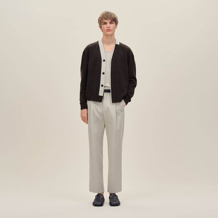 Café "Detail Colore" Buttoned Cardigan