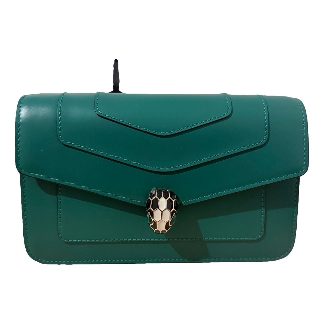 Serpenti leather crossbody bag
