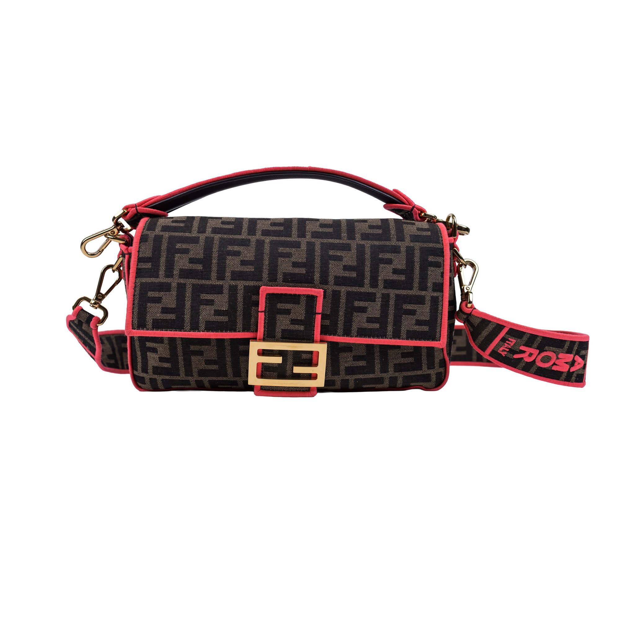 Fendi Baguette cloth handbag