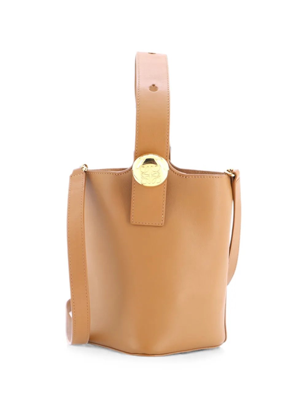 Pebble Leather bucket bag
