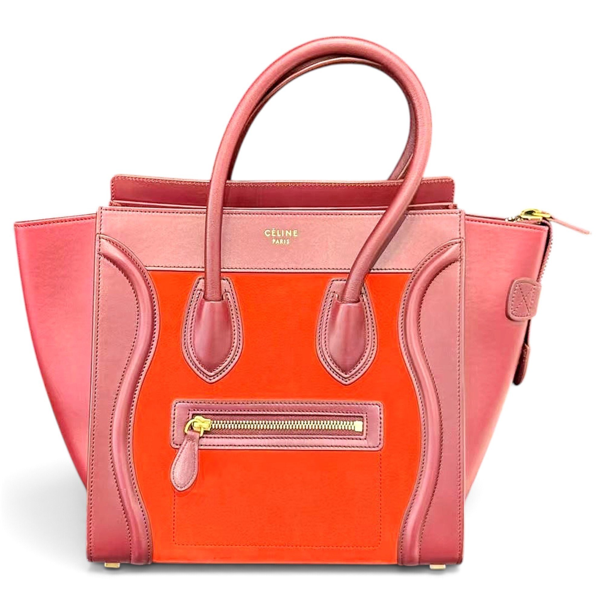 Luggage leather bag