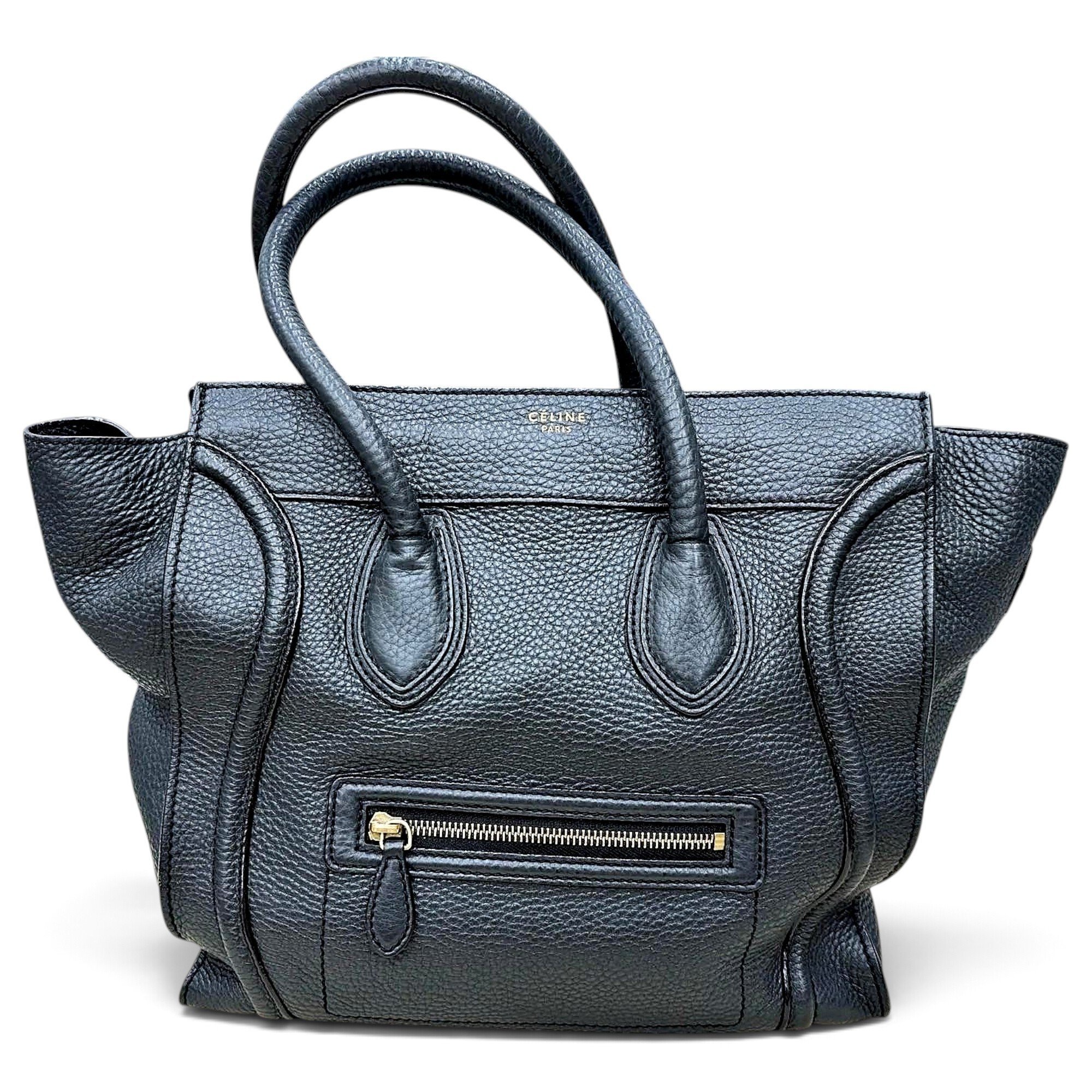 Luggage leather tote