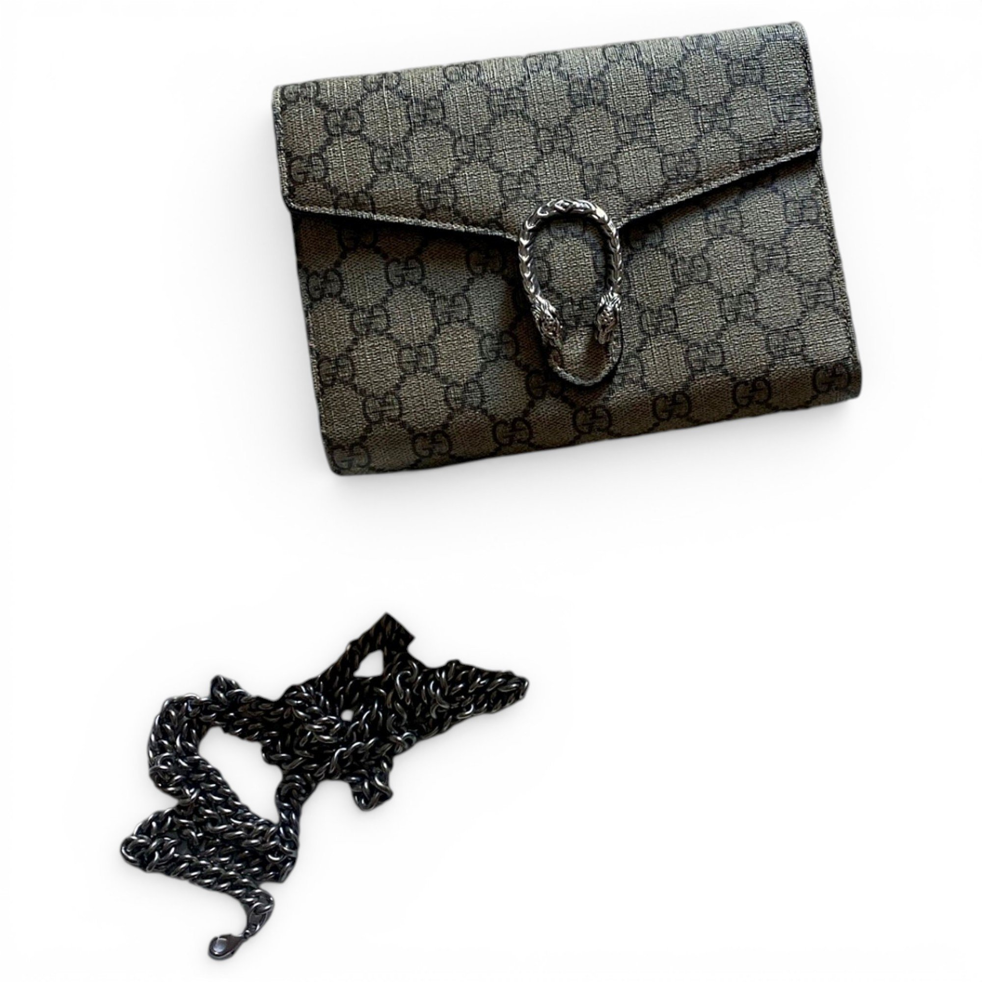 Dionysus leather clutch bag