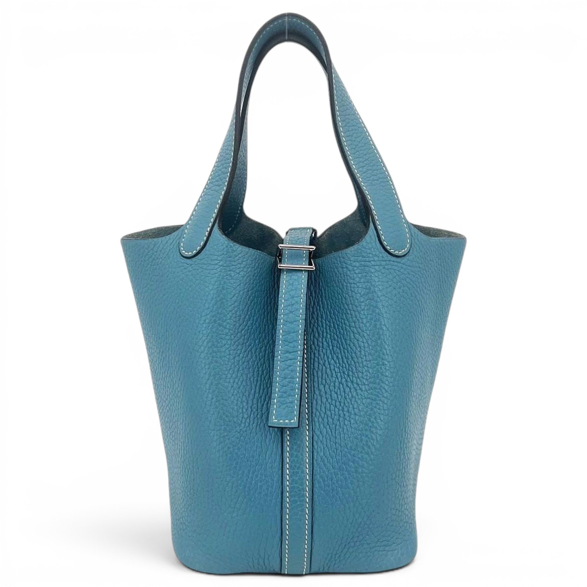 Picotin leather handbag