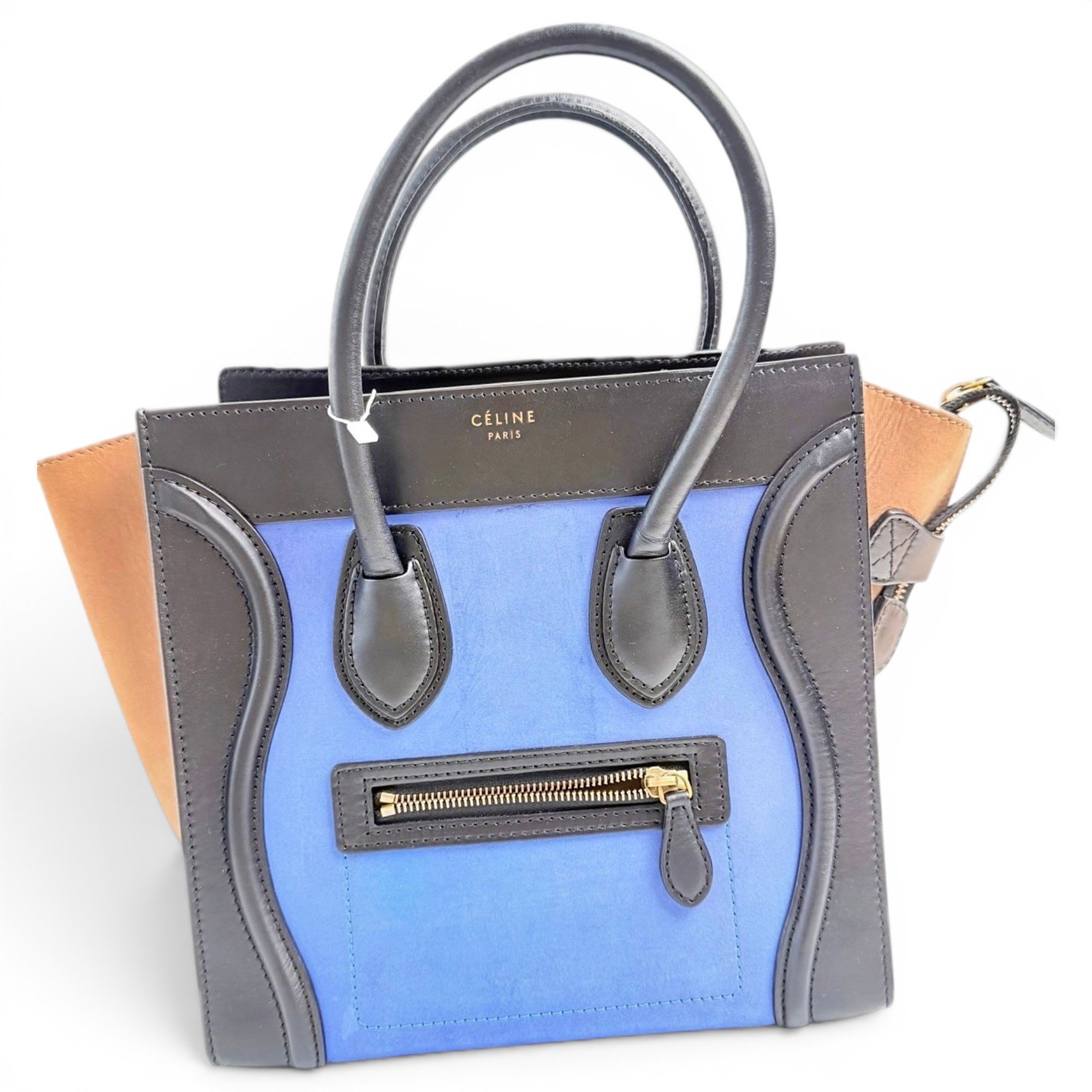 Luggage leather handbag
