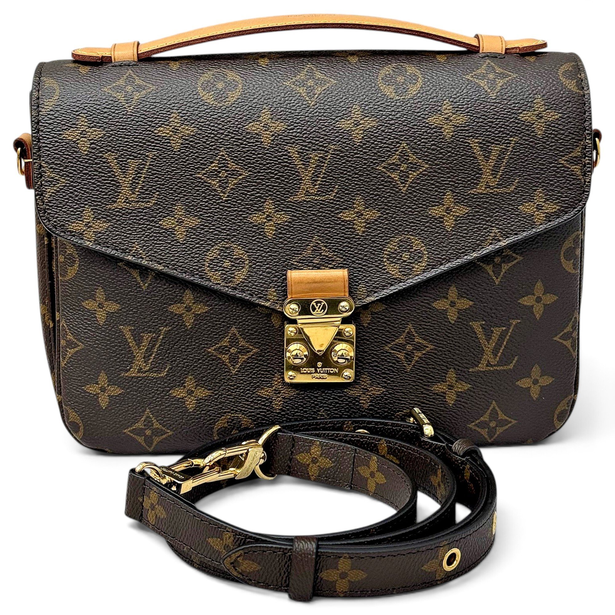 Metis leather handbag
