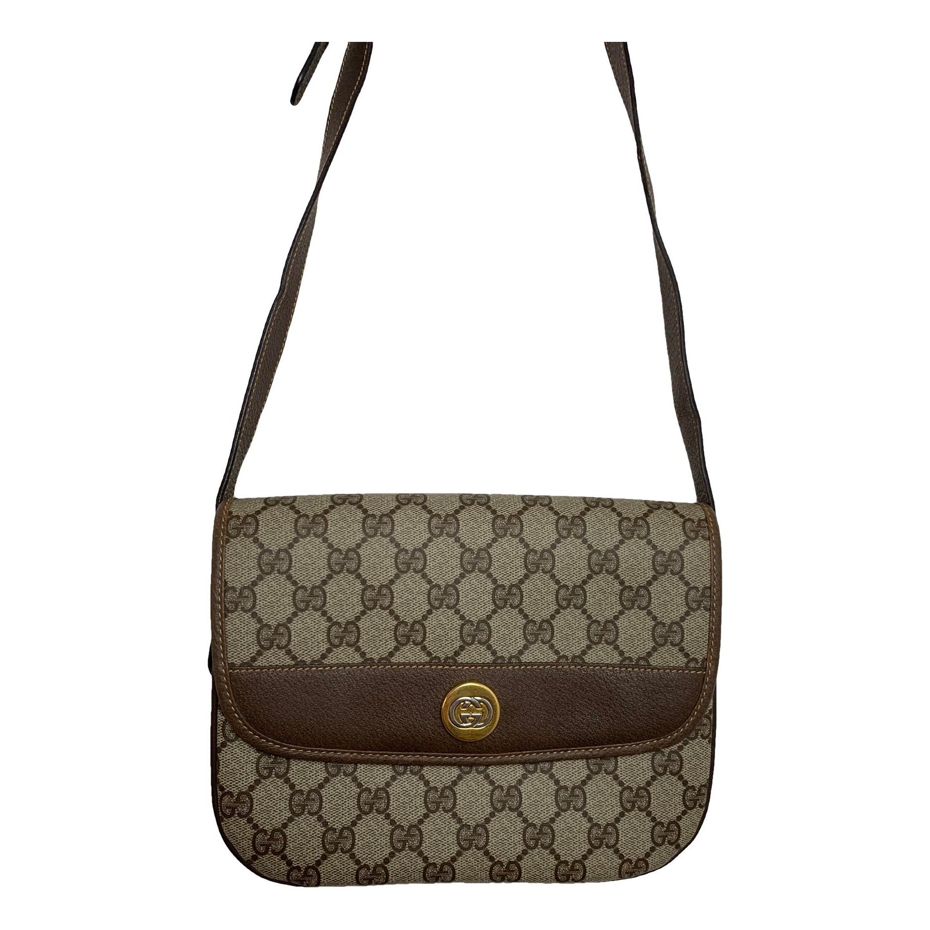 Leather crossbody bag