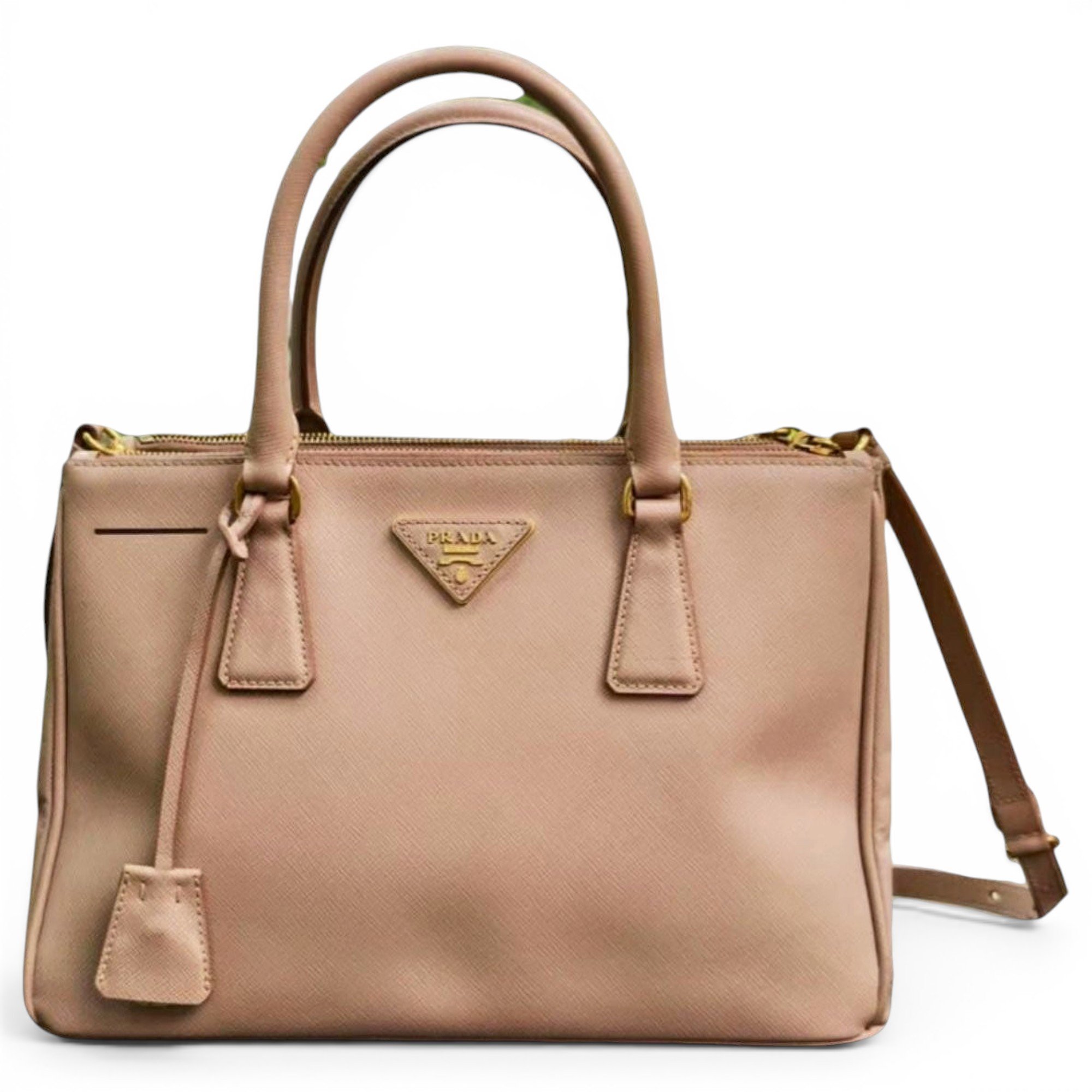 Galleria leather handbag