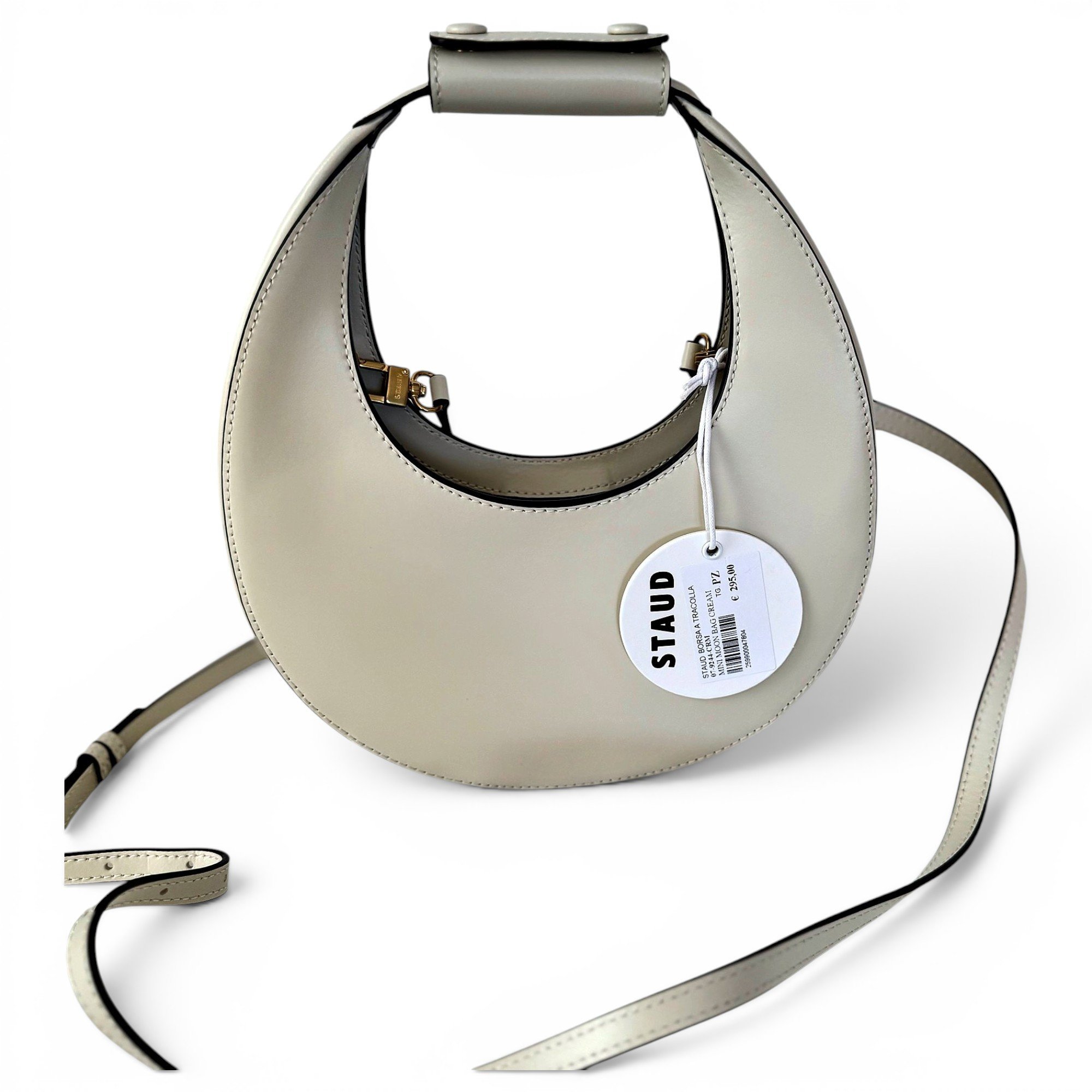 Moon leather handbag