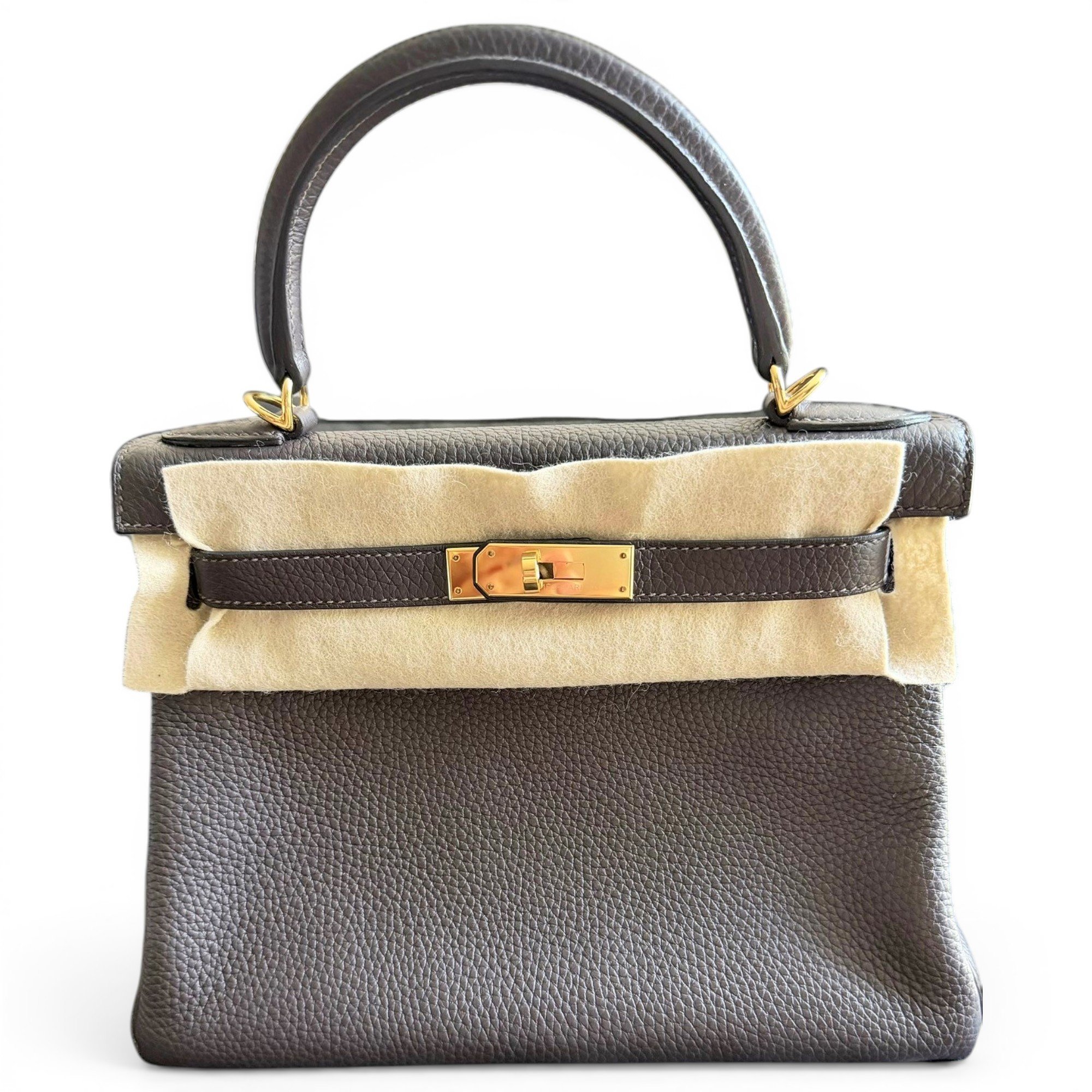 Kelly 28 leather bag