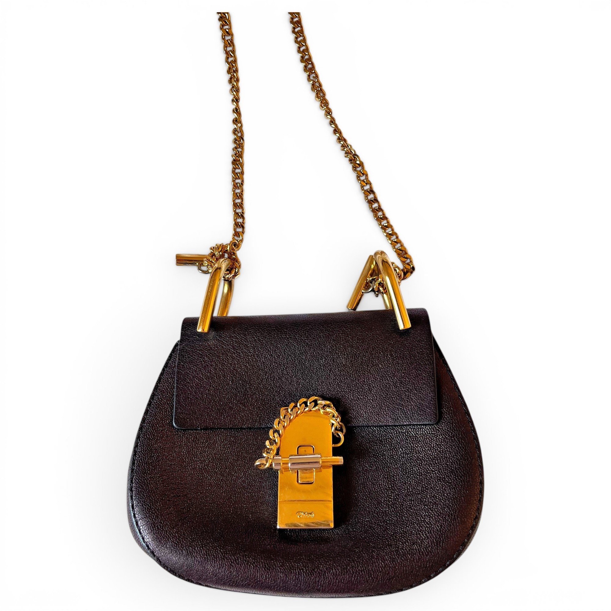 Drew leather mini bag