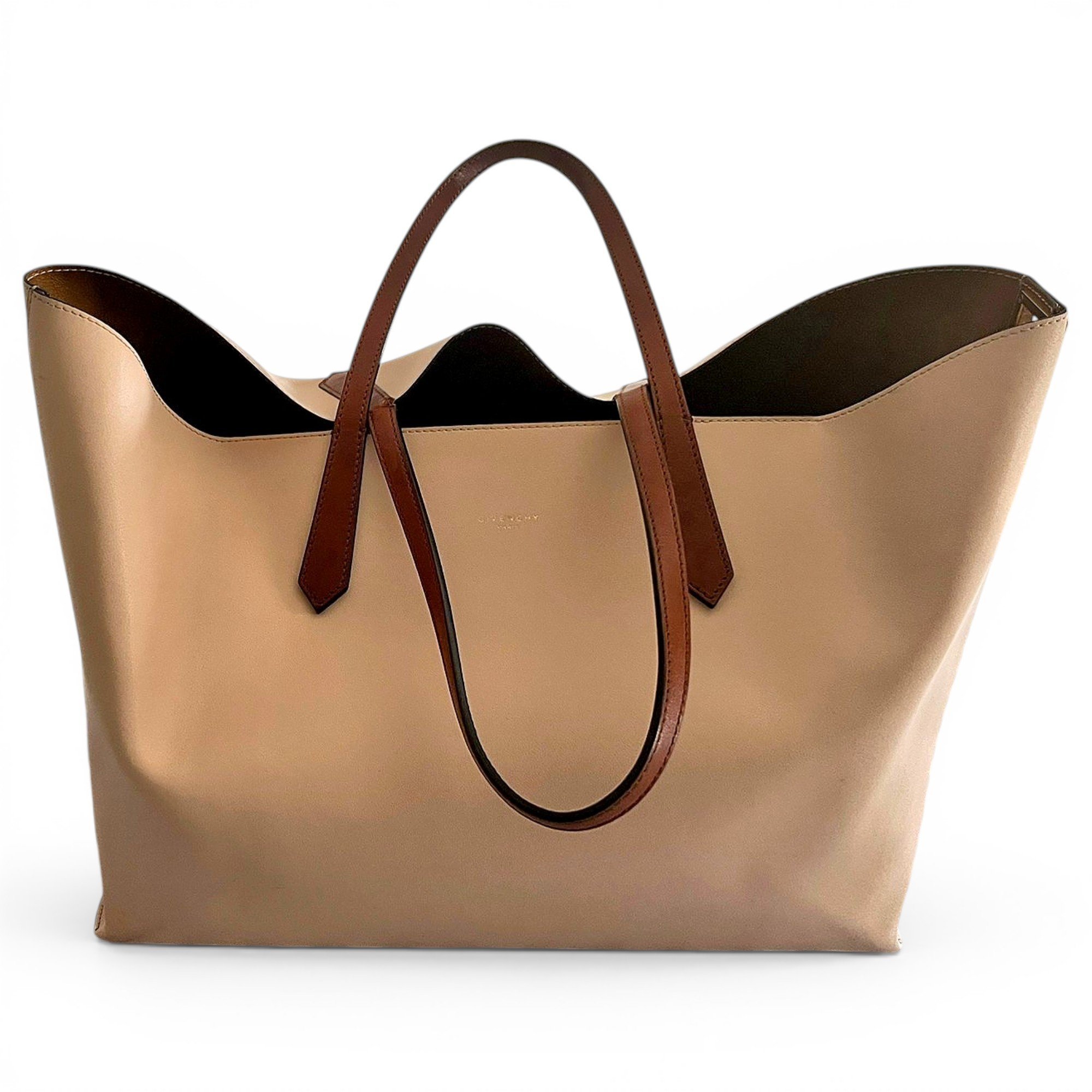 Leather tote