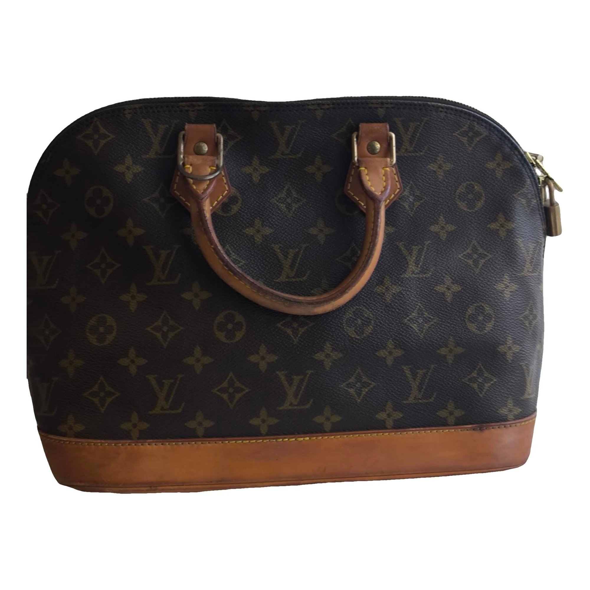 Alma leather handbag