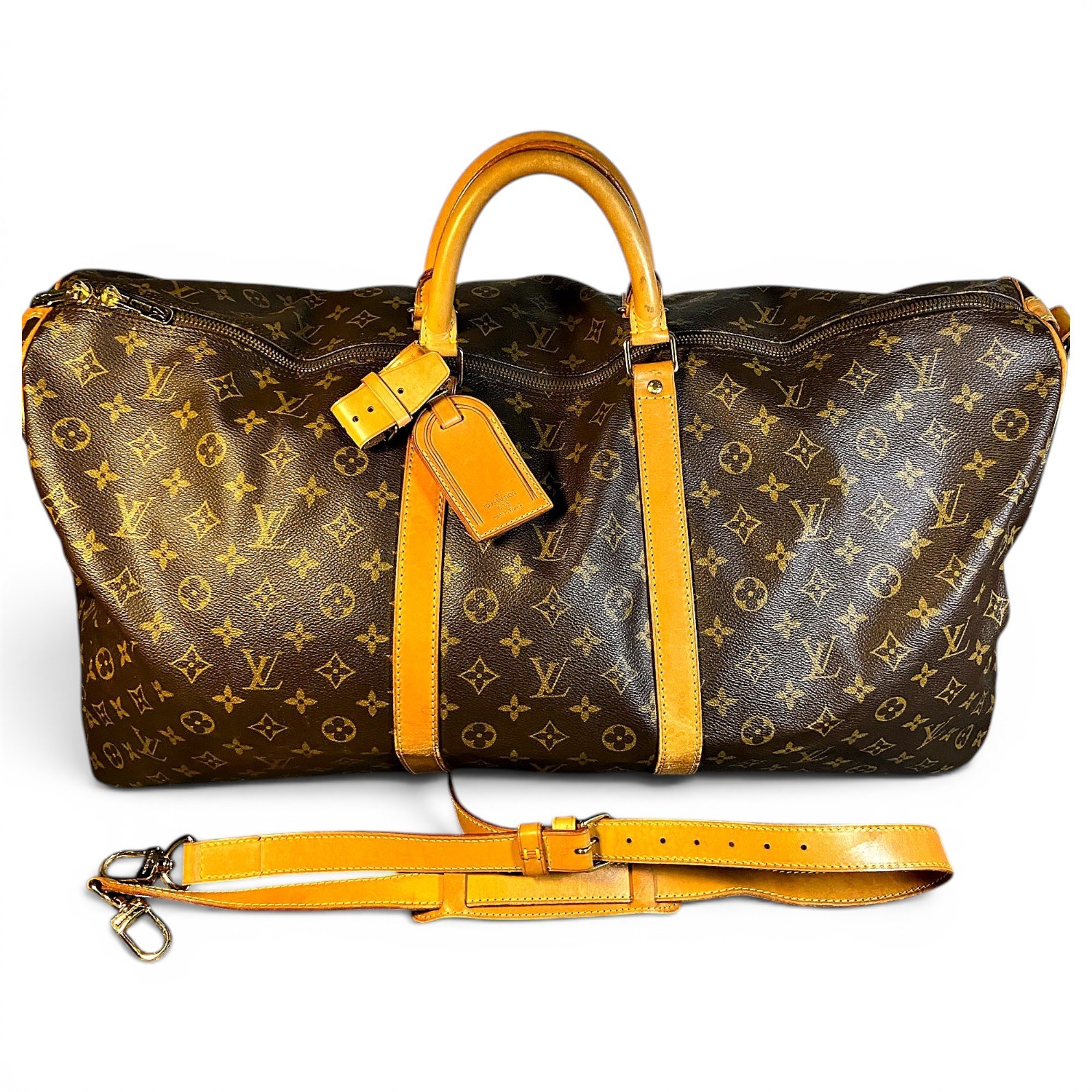 Keepall leather 48h bag
