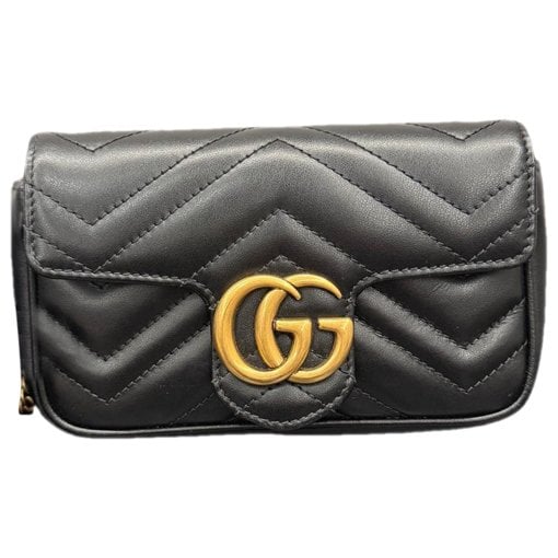 GG Marmont Chain leather crossbody bag