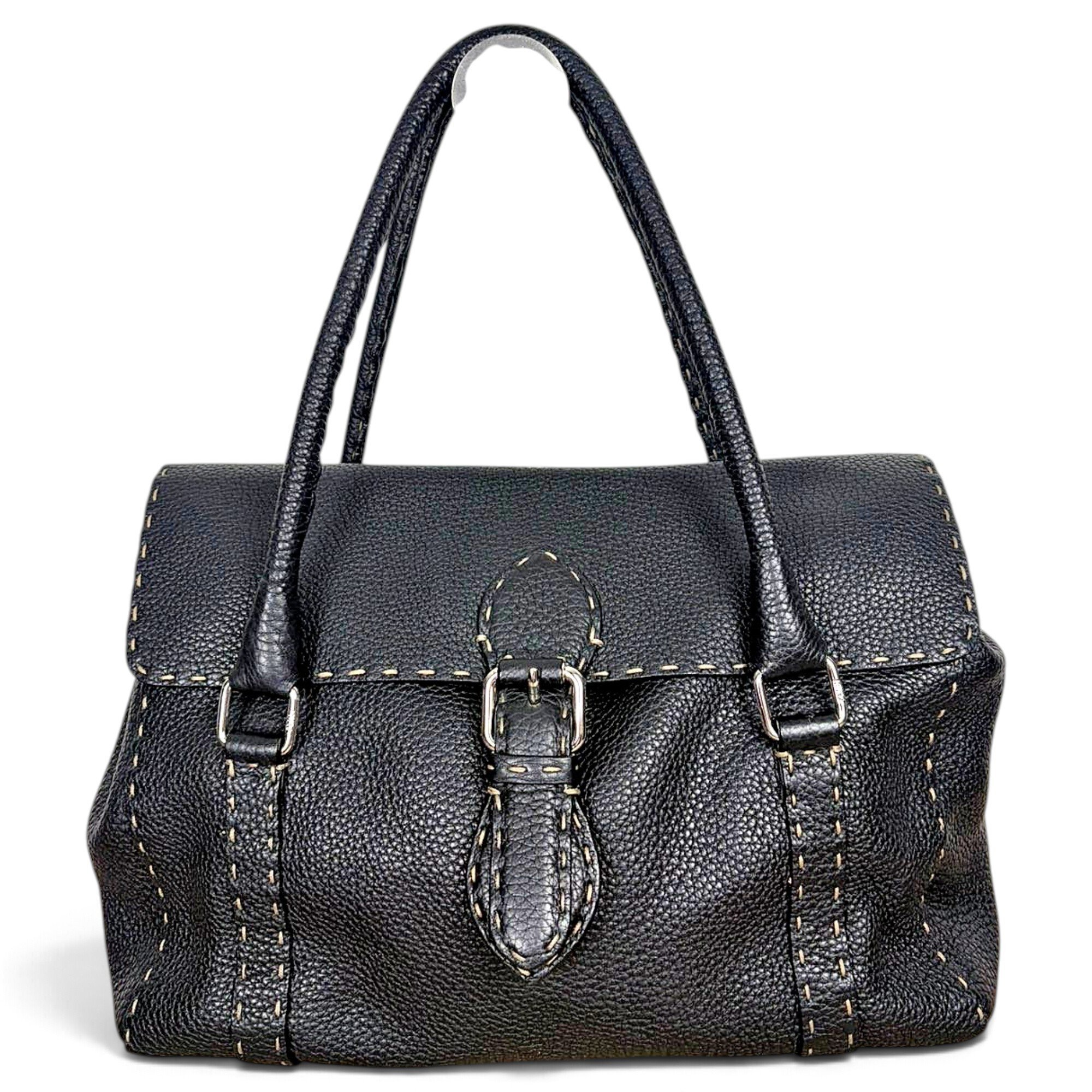 Leather handbag