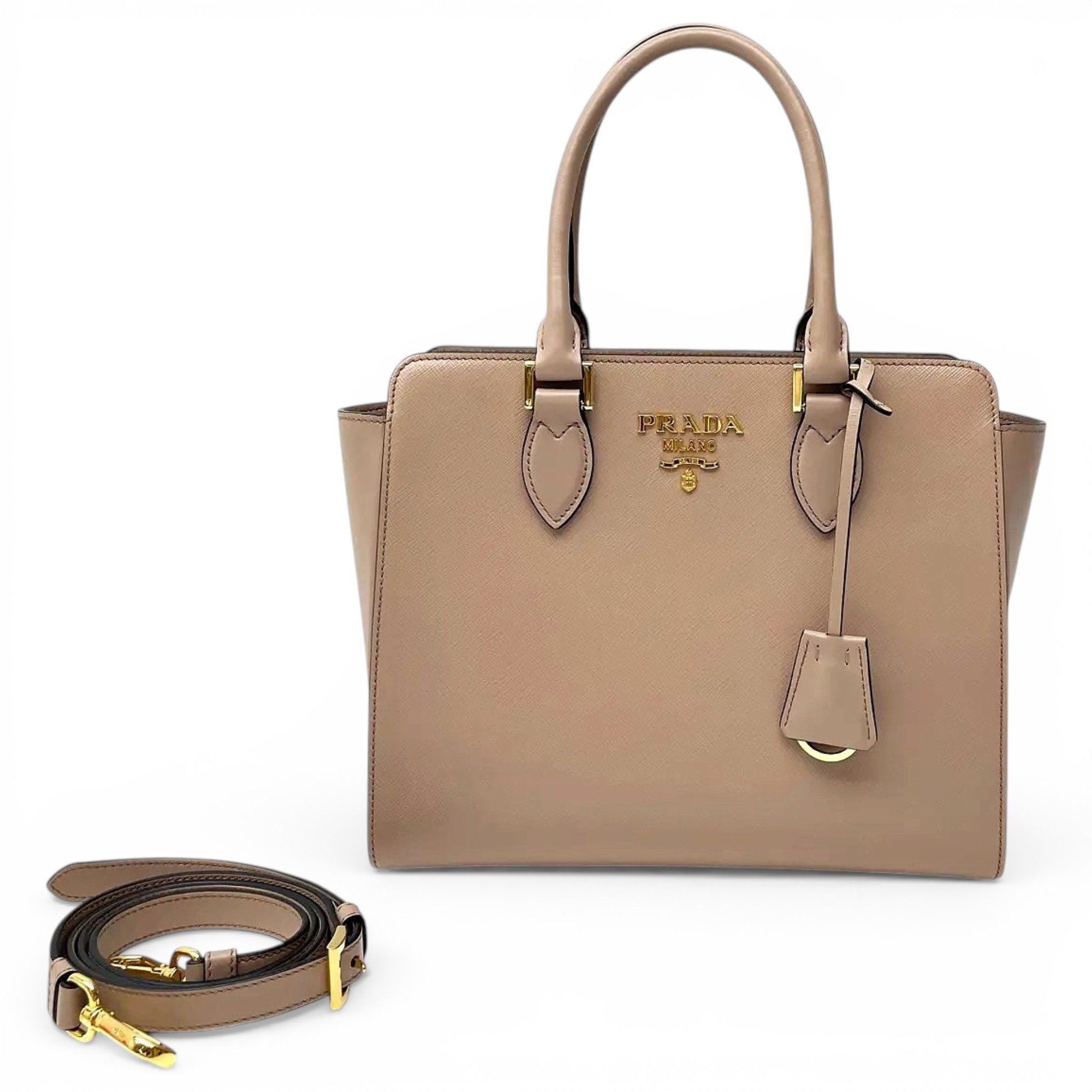 Bibliothèque leather tote