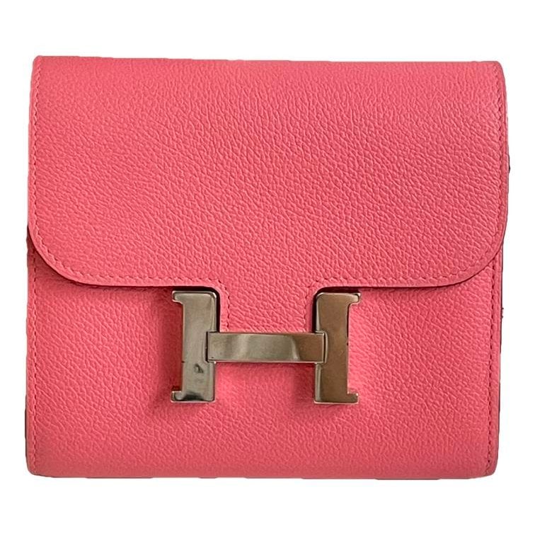 Constance leather clutch bag