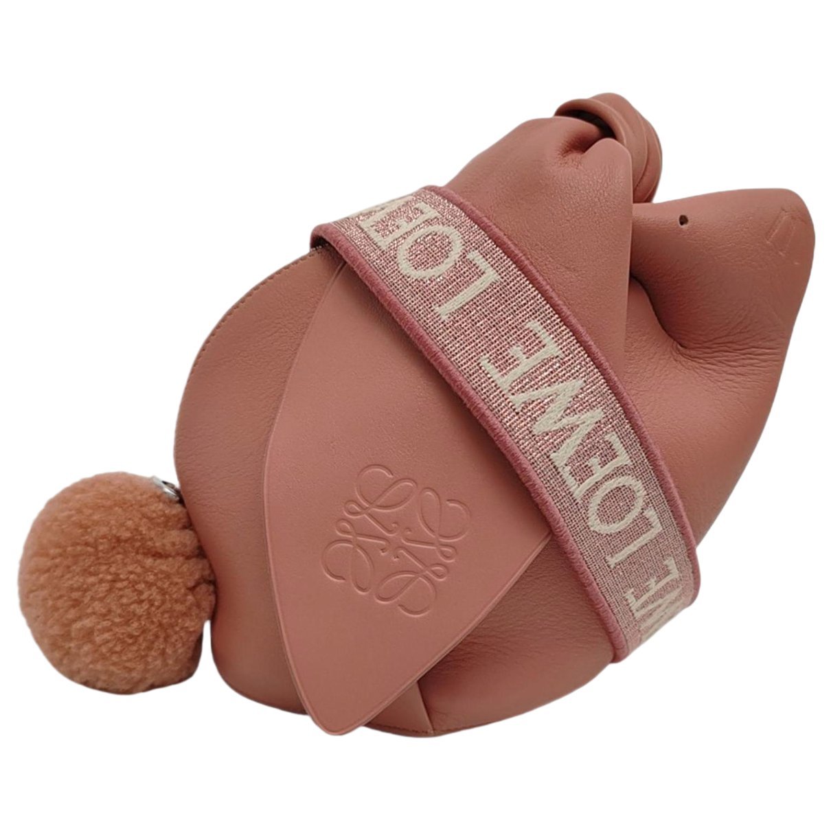 Animals leather handbag