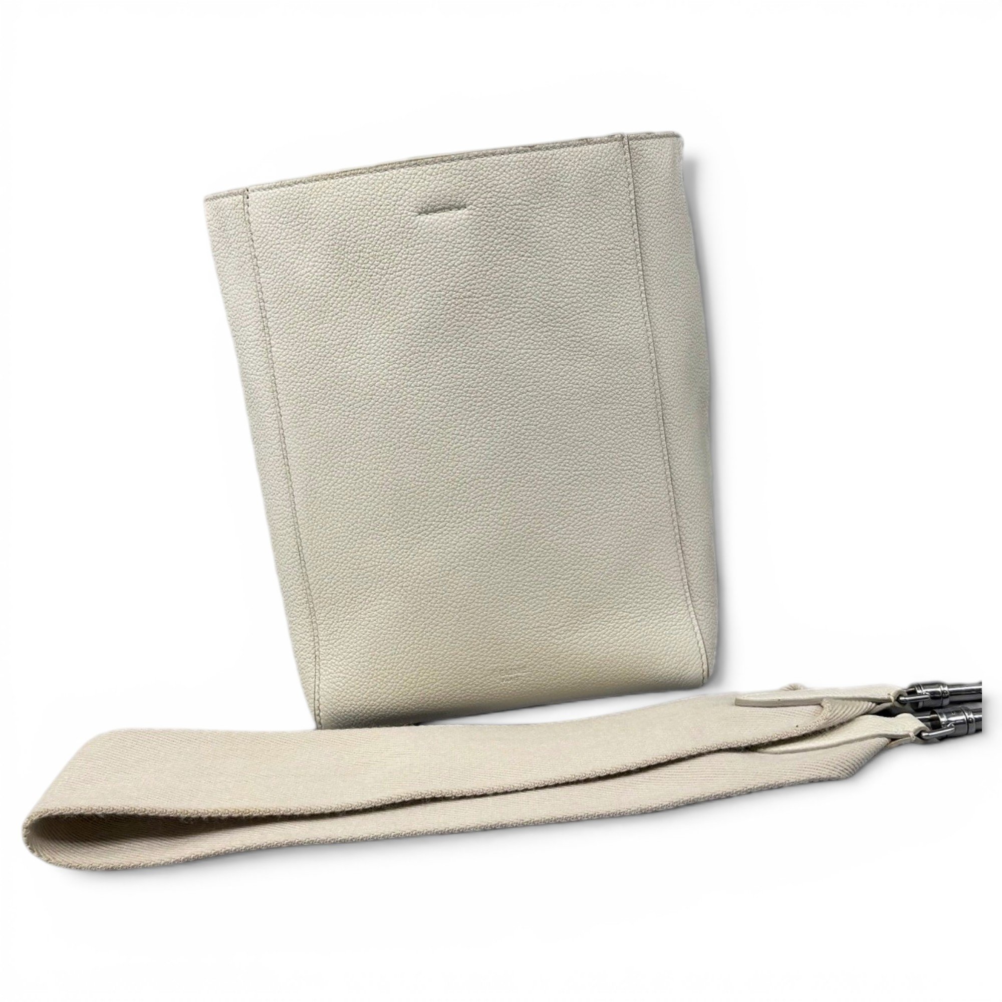 Seau Sangle leather handbag