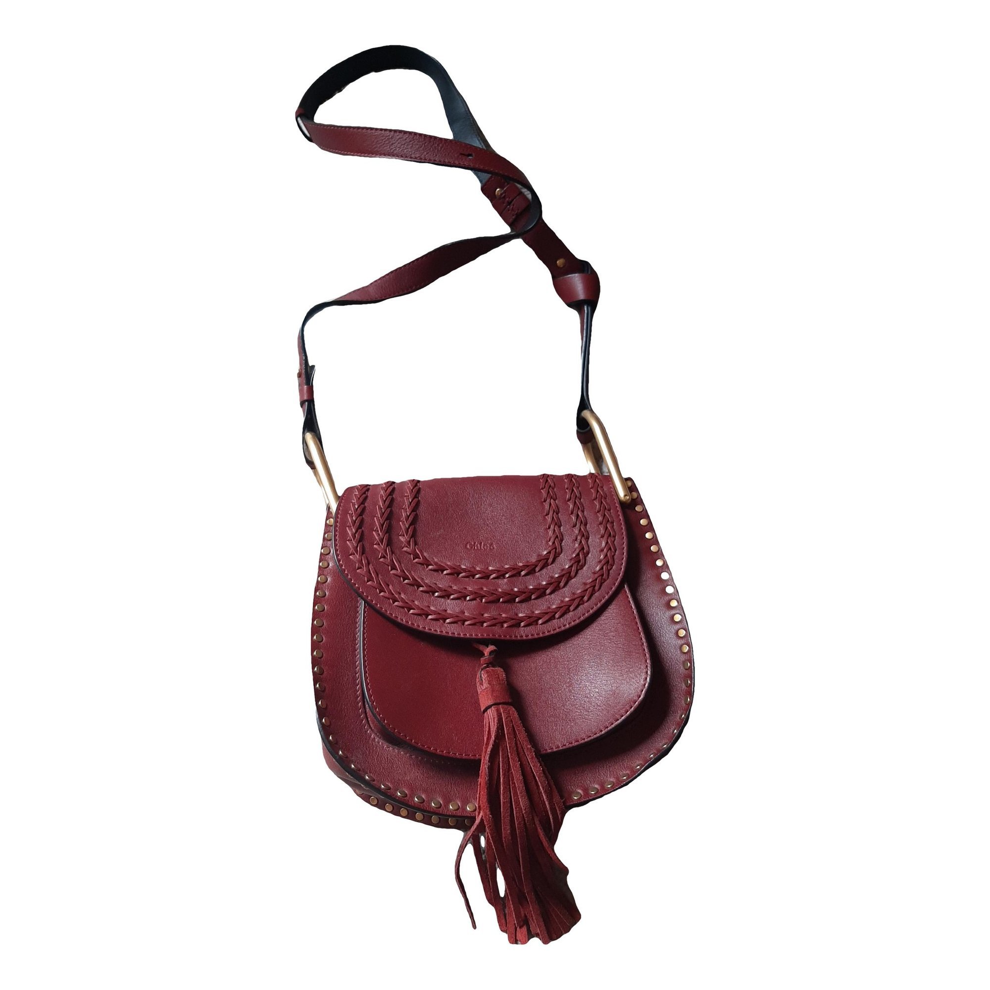 Hudson leather crossbody bag