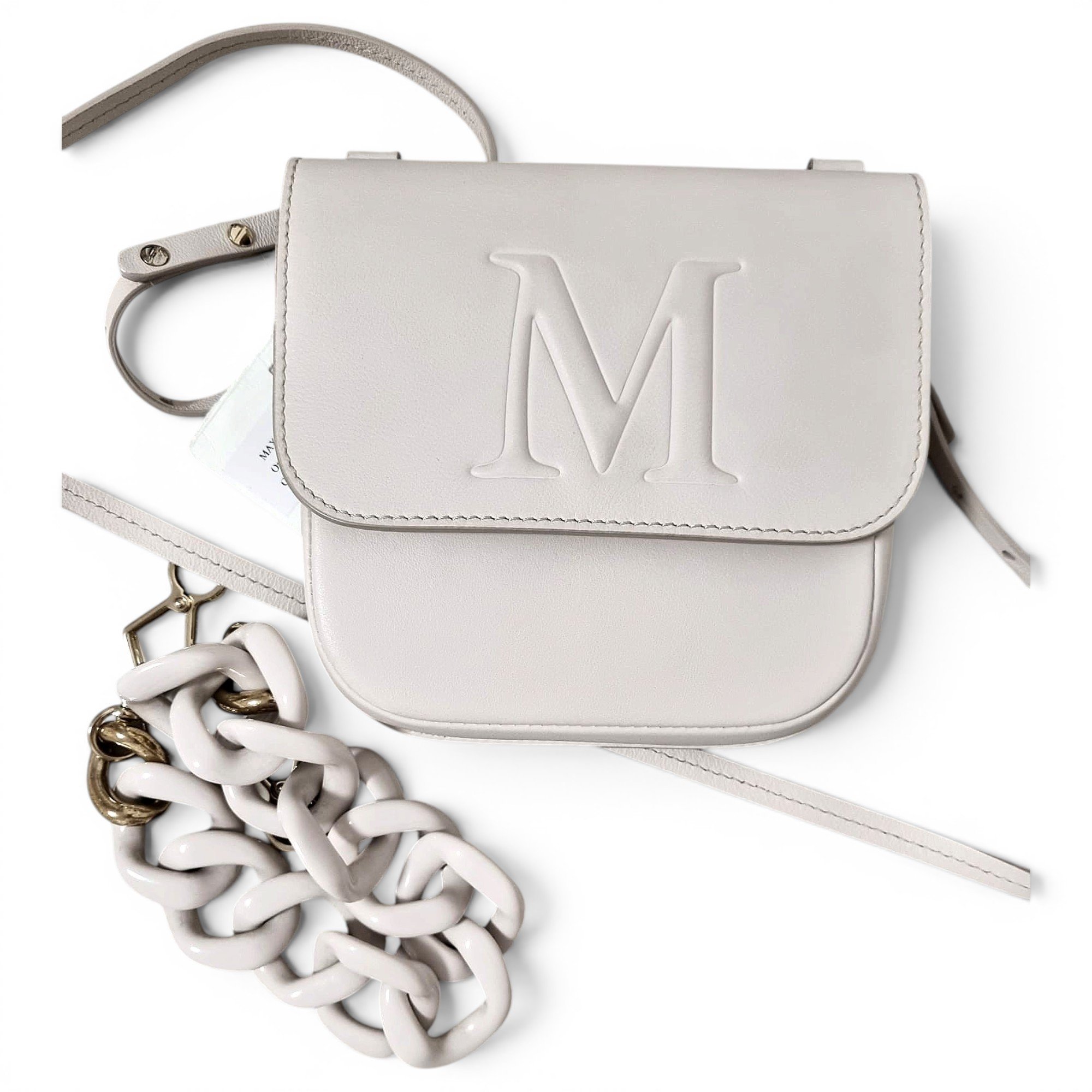 Max Mara Max Mara Atelier leather crossbody bag