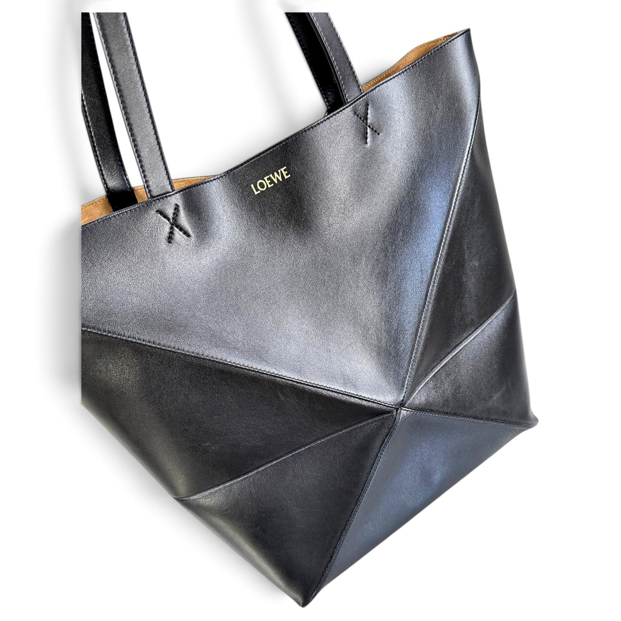 Loewe Puzzle Fold leather tote