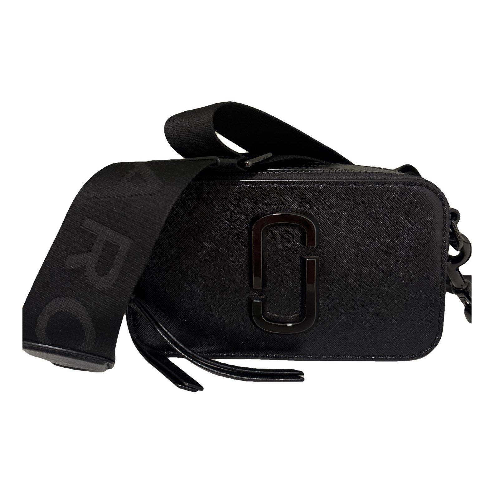 Snapshot leather crossbody bag
