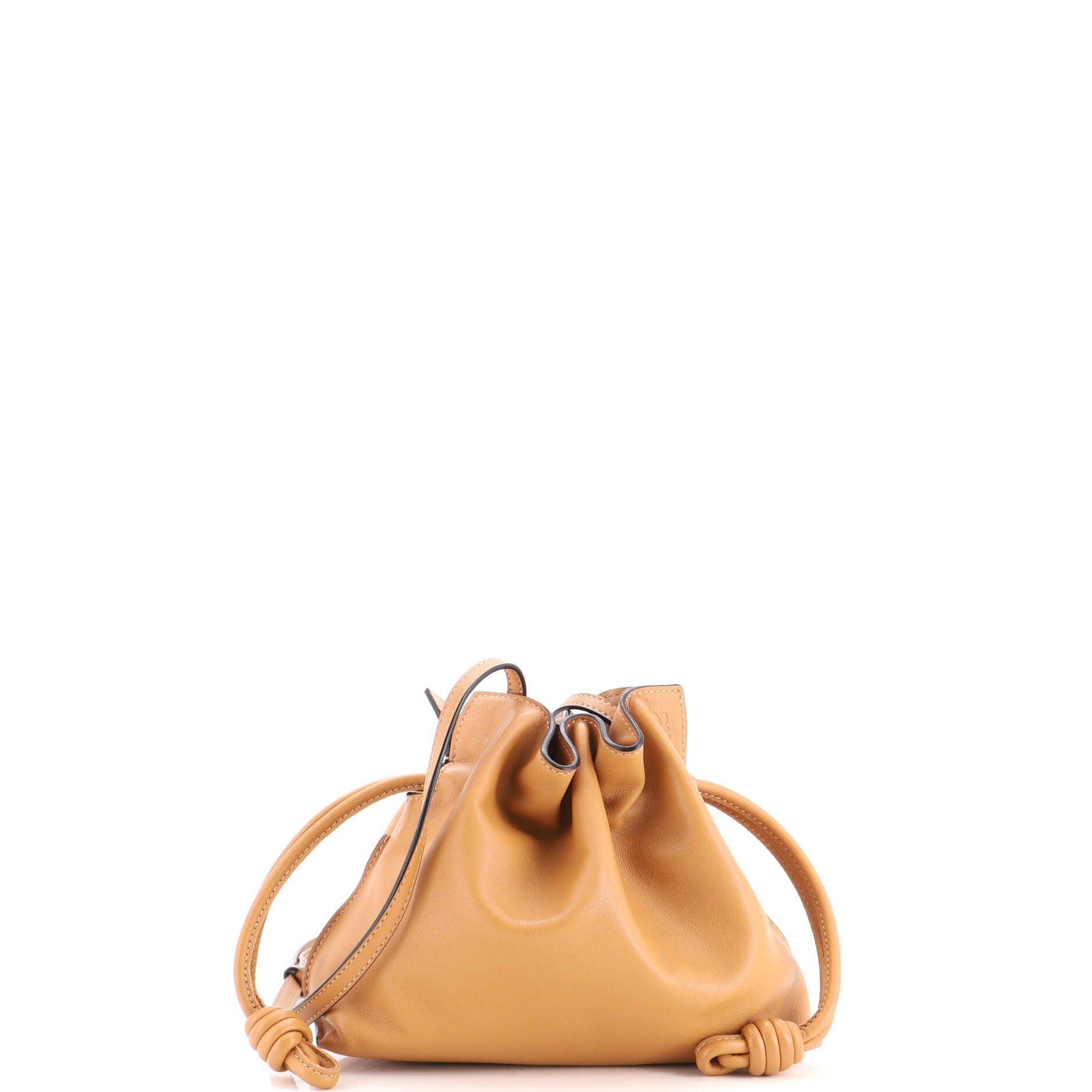 Loewe Flamenco Knot Clutch Leather Mini
