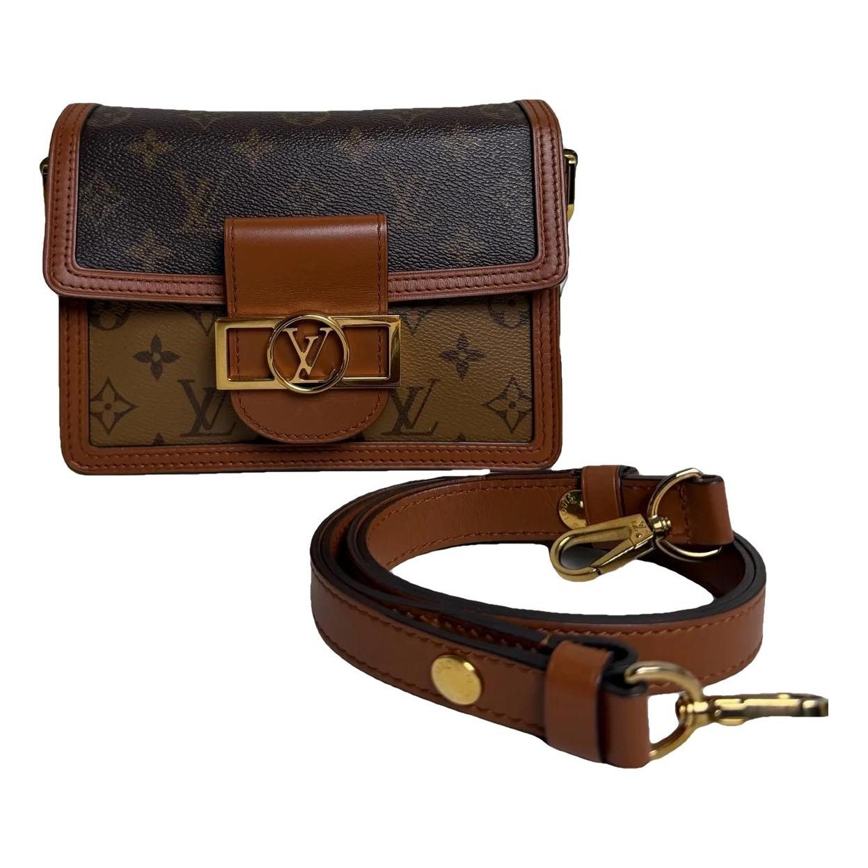 Dauphine Mini leather handbag