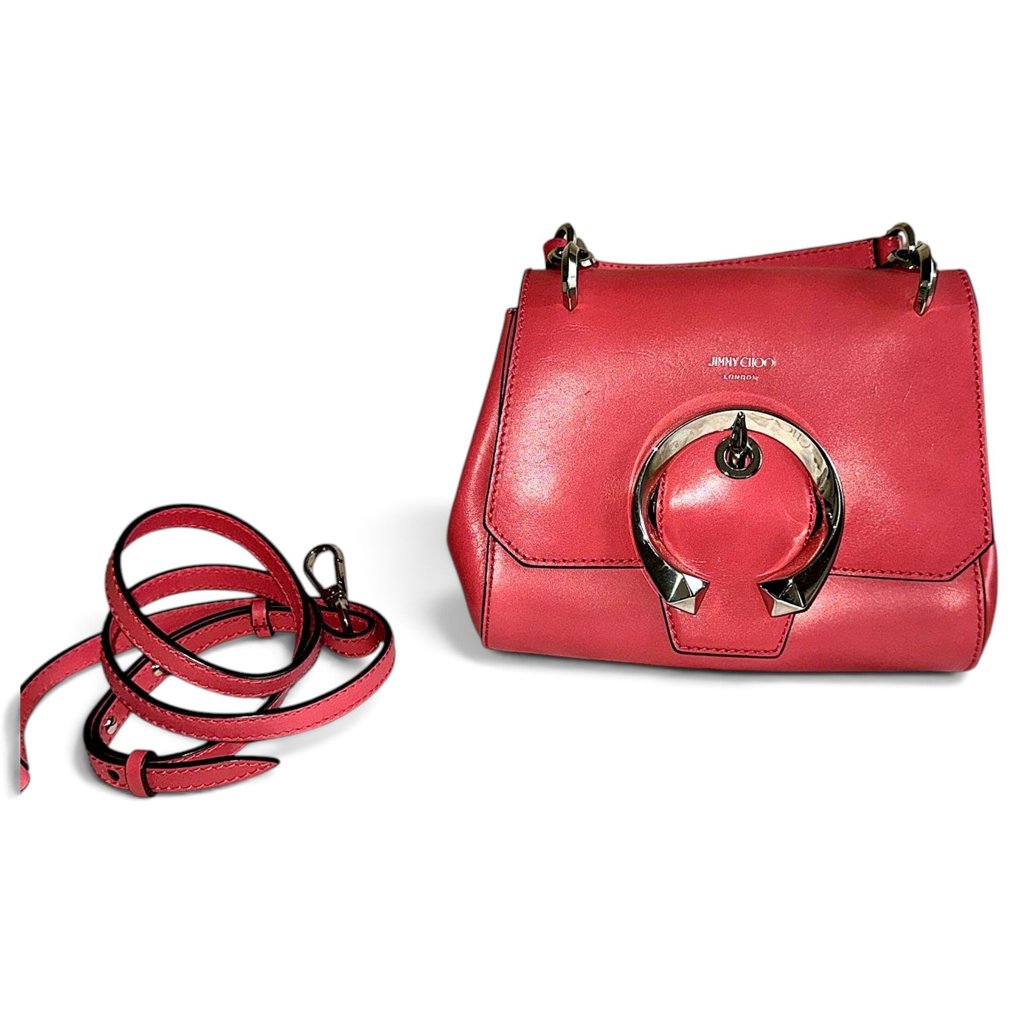 Jimmy Choo Madeline leather crossbody bag