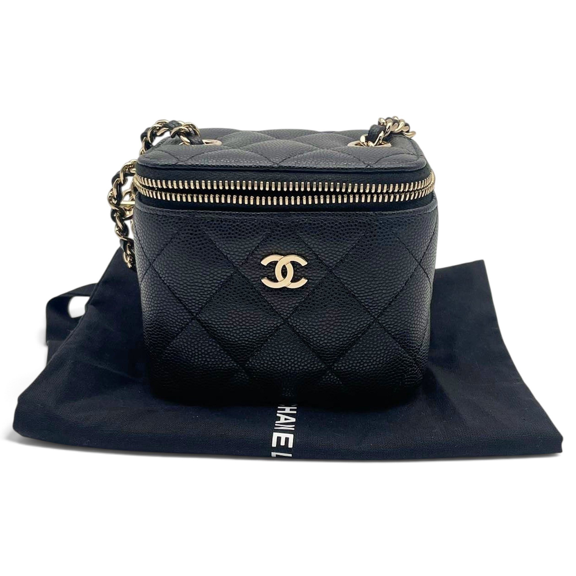 Trendy CC Vanity leather mini bag