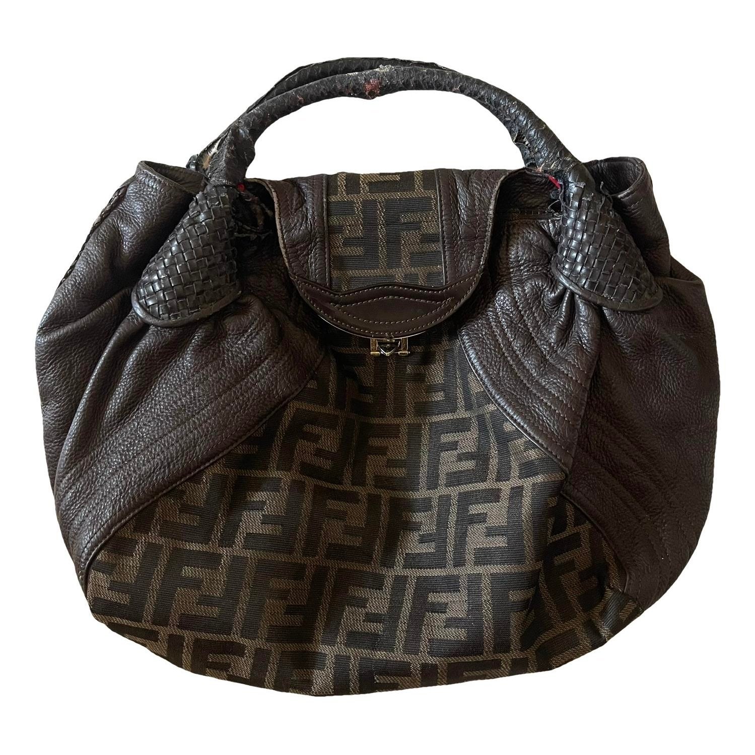 Spy leather handbag