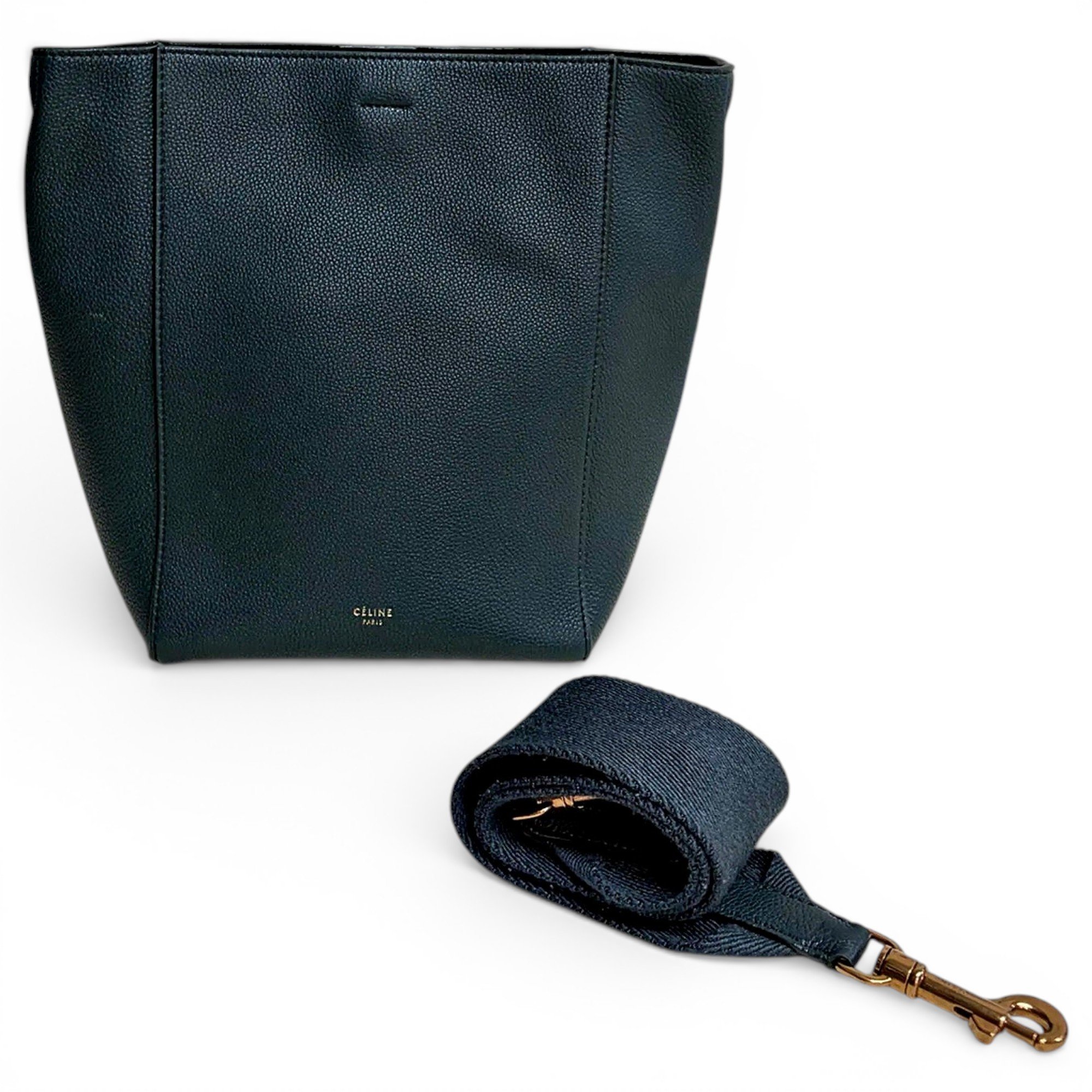 Seau Sangle leather tote